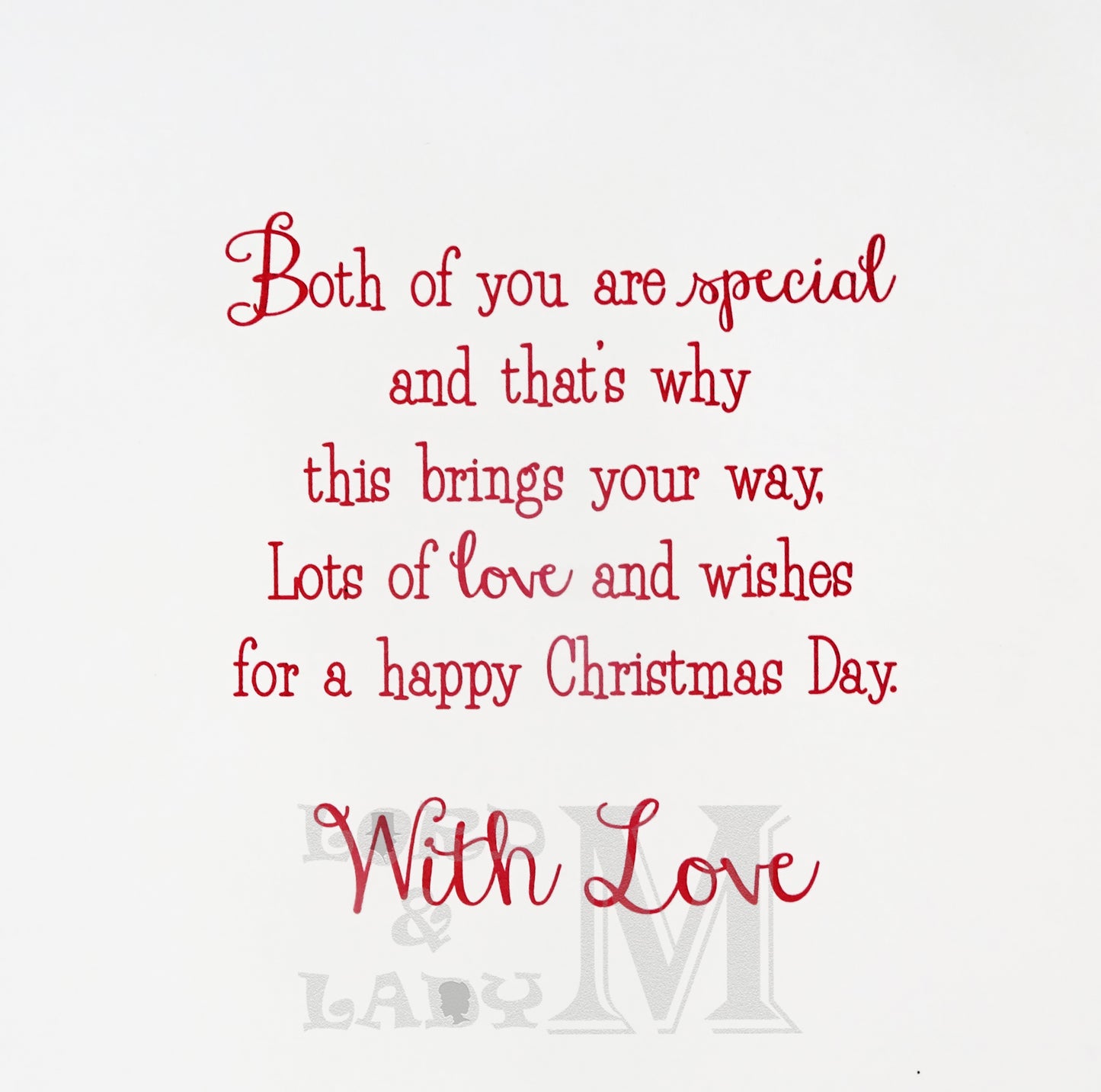 19cm - For A Special Son & Girlfriend - BGC