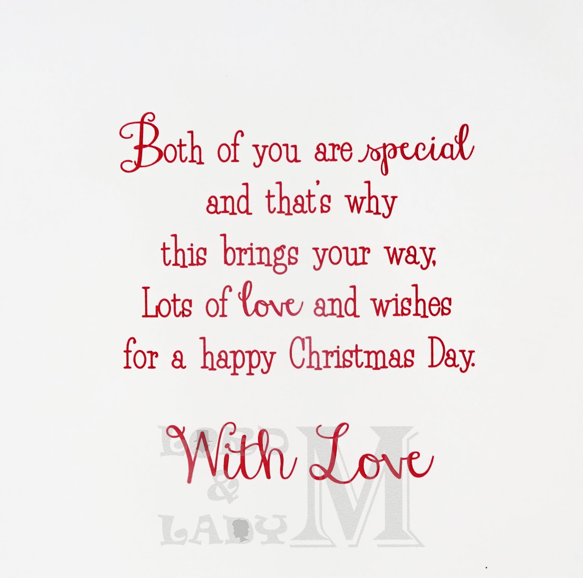 19cm - For A Special Son & Girlfriend - BGC