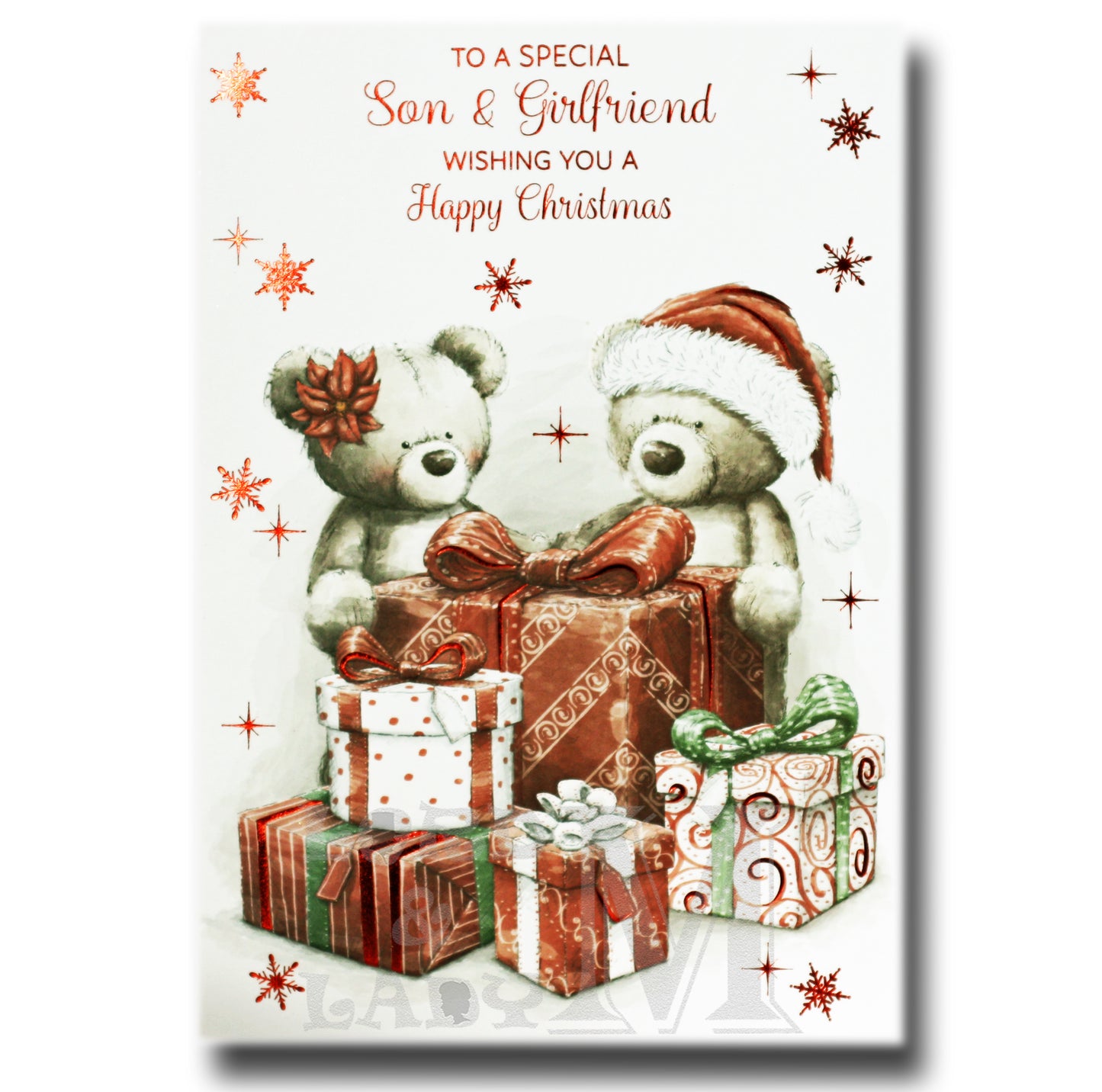 19cm - .. Son & Girlfriend Wishing You A ...- BGC