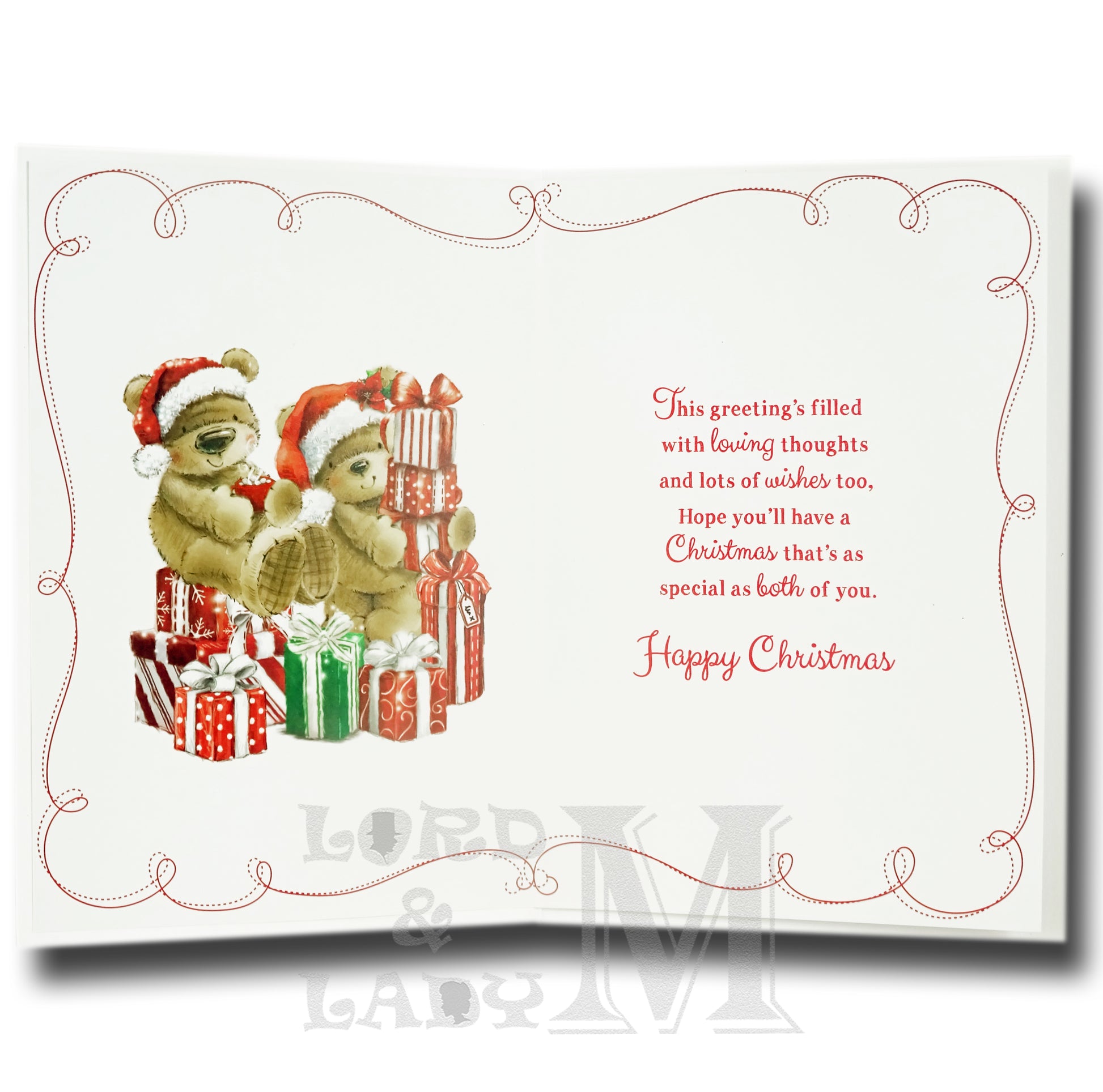 19cm - Son & Girlfriend Happy Christmas - BGC
