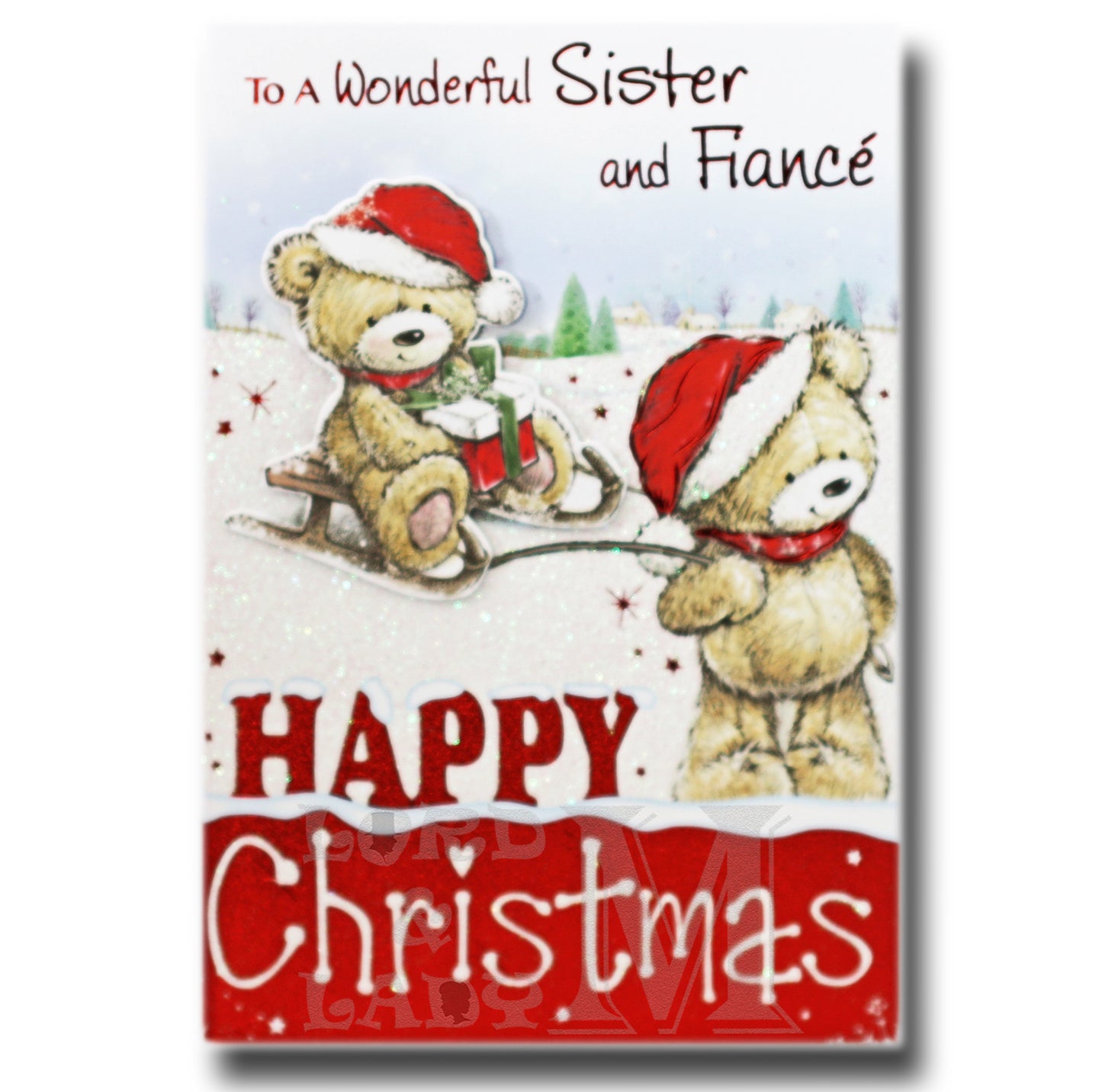 19cm - To A Wonderful Sister & Fiance Happy - BGC
