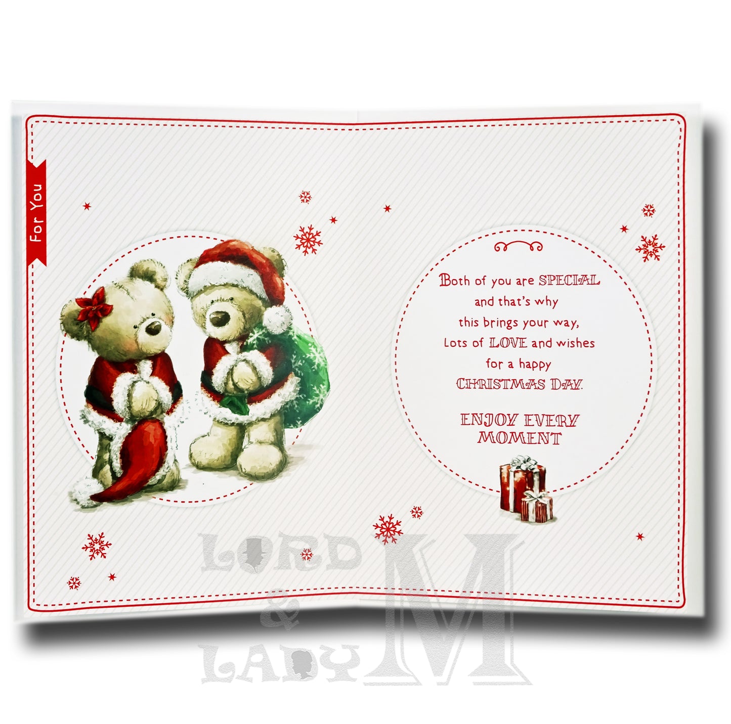 19cm - .. Brother & Fiancee At Christmastime - BGC
