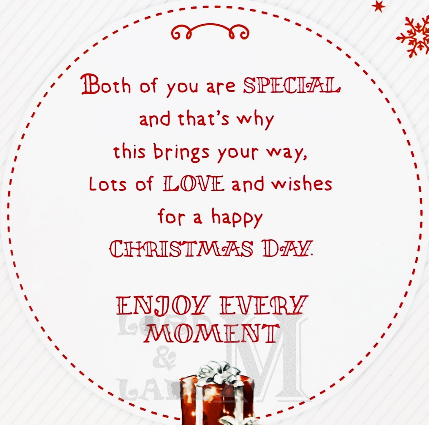 19cm - .. Nannie & Grandad Christmastime - BGC