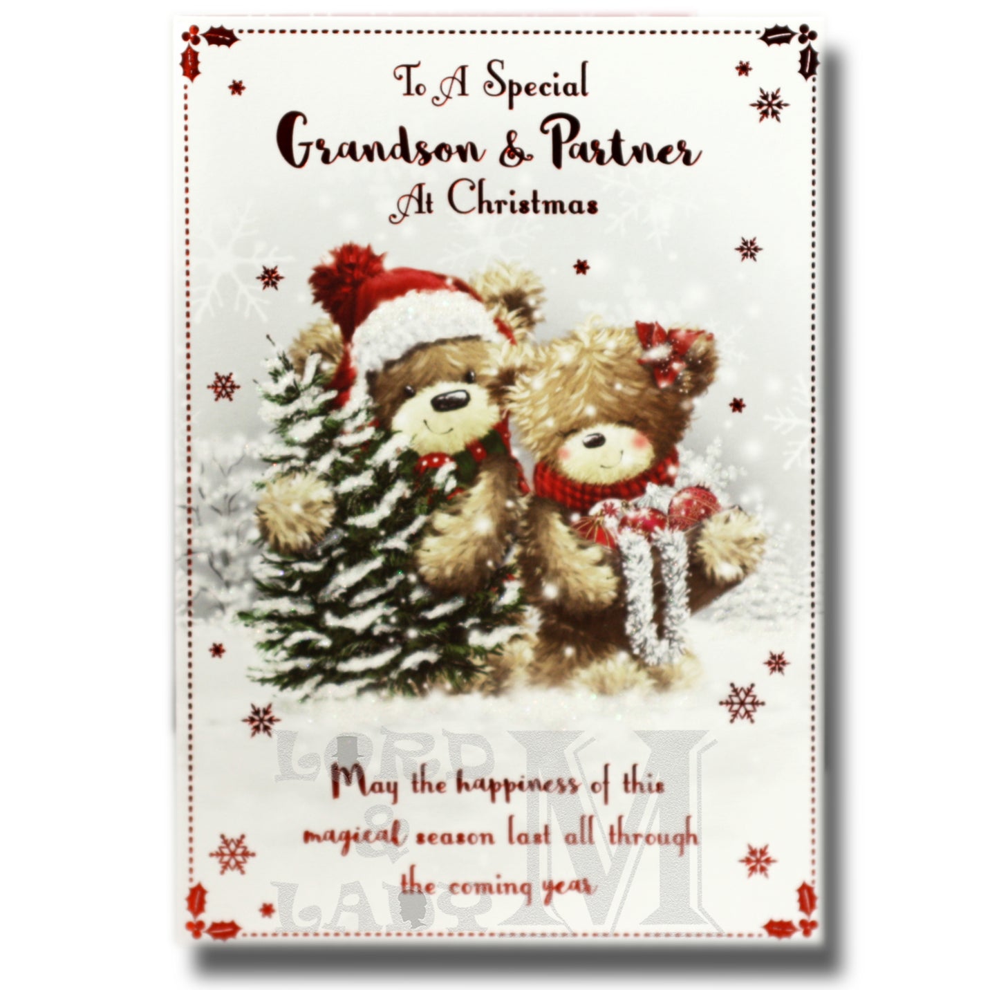 19cm - To A Special Grandson & Partner May ..- BGC