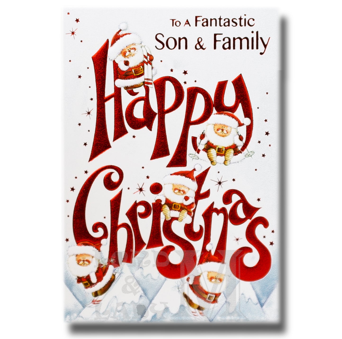 19cm - To A Fantastic Son & Family Happy .. - BGC