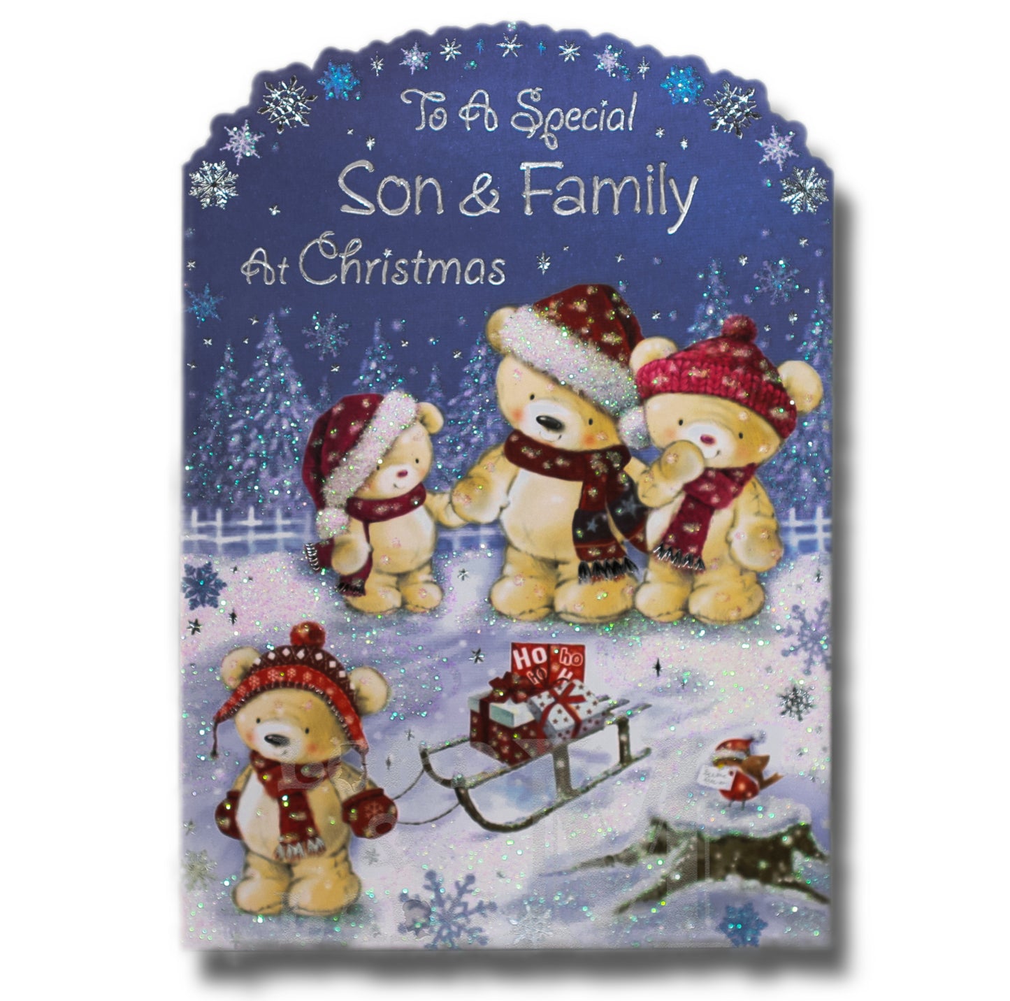 19cm - To A Special Son & Family At Christmas -BGC