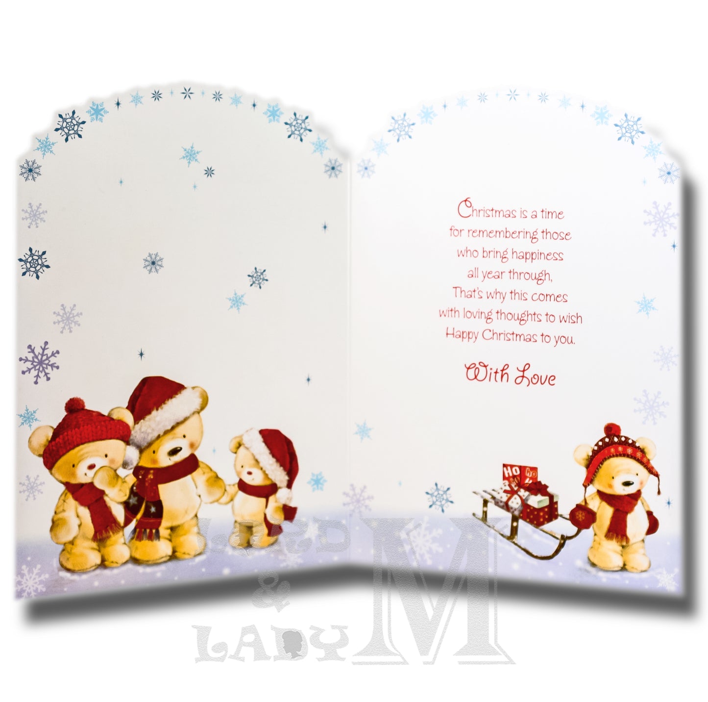 19cm - To A Special Son & Family At Christmas -BGC