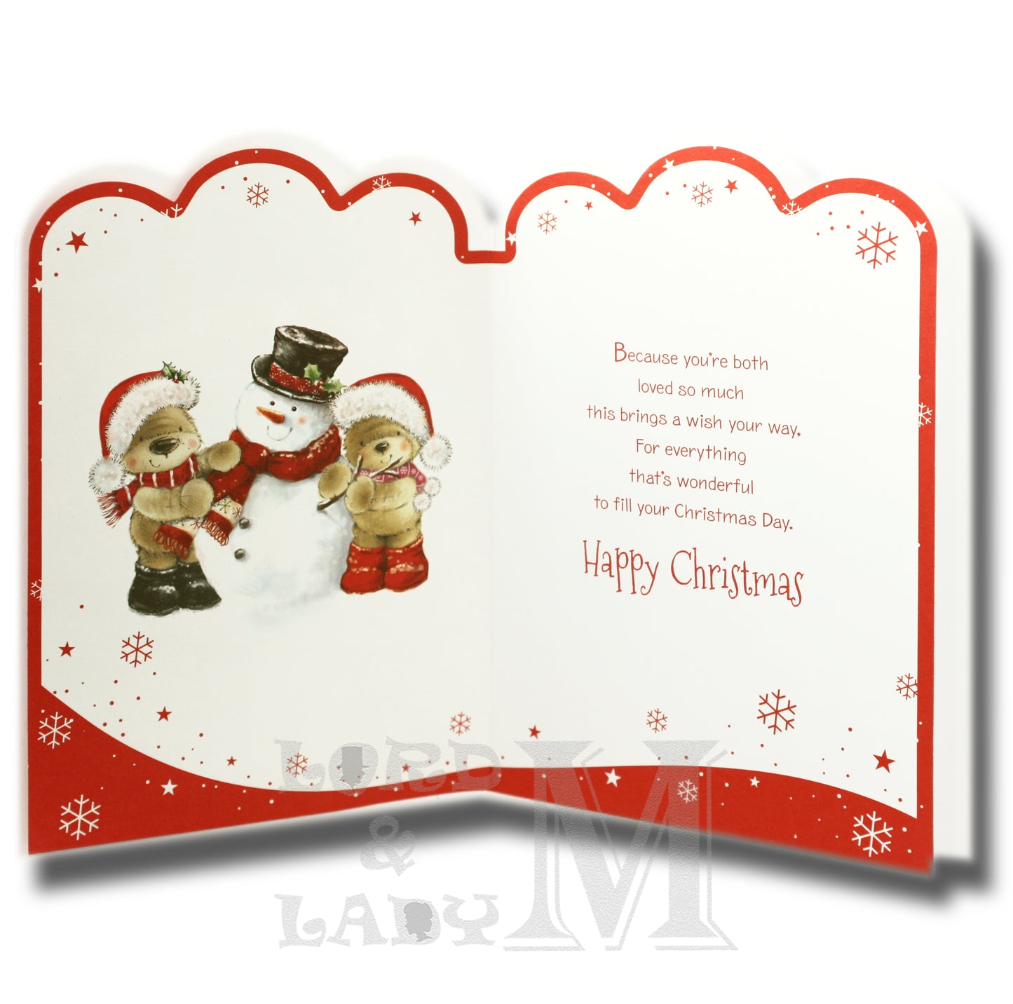 19cm - To A Special Sister & Fiance Christmas -BGC
