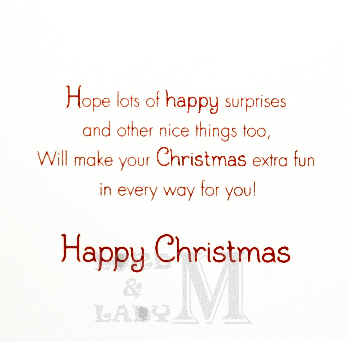 19cm - Happy Christmas To A Special Godson - BGC
