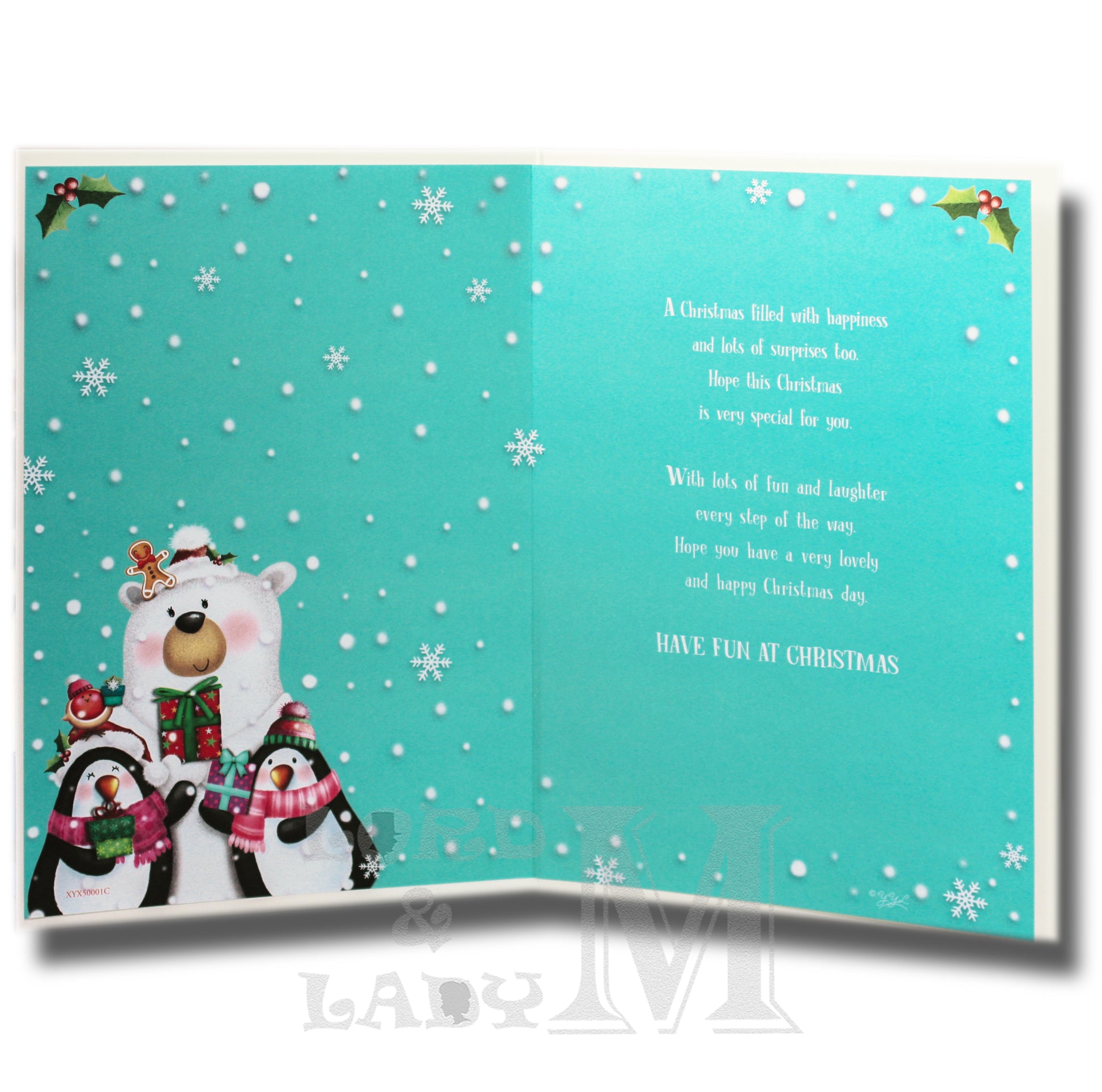 19cm - For A Special Goddaughter At Christmas - GH