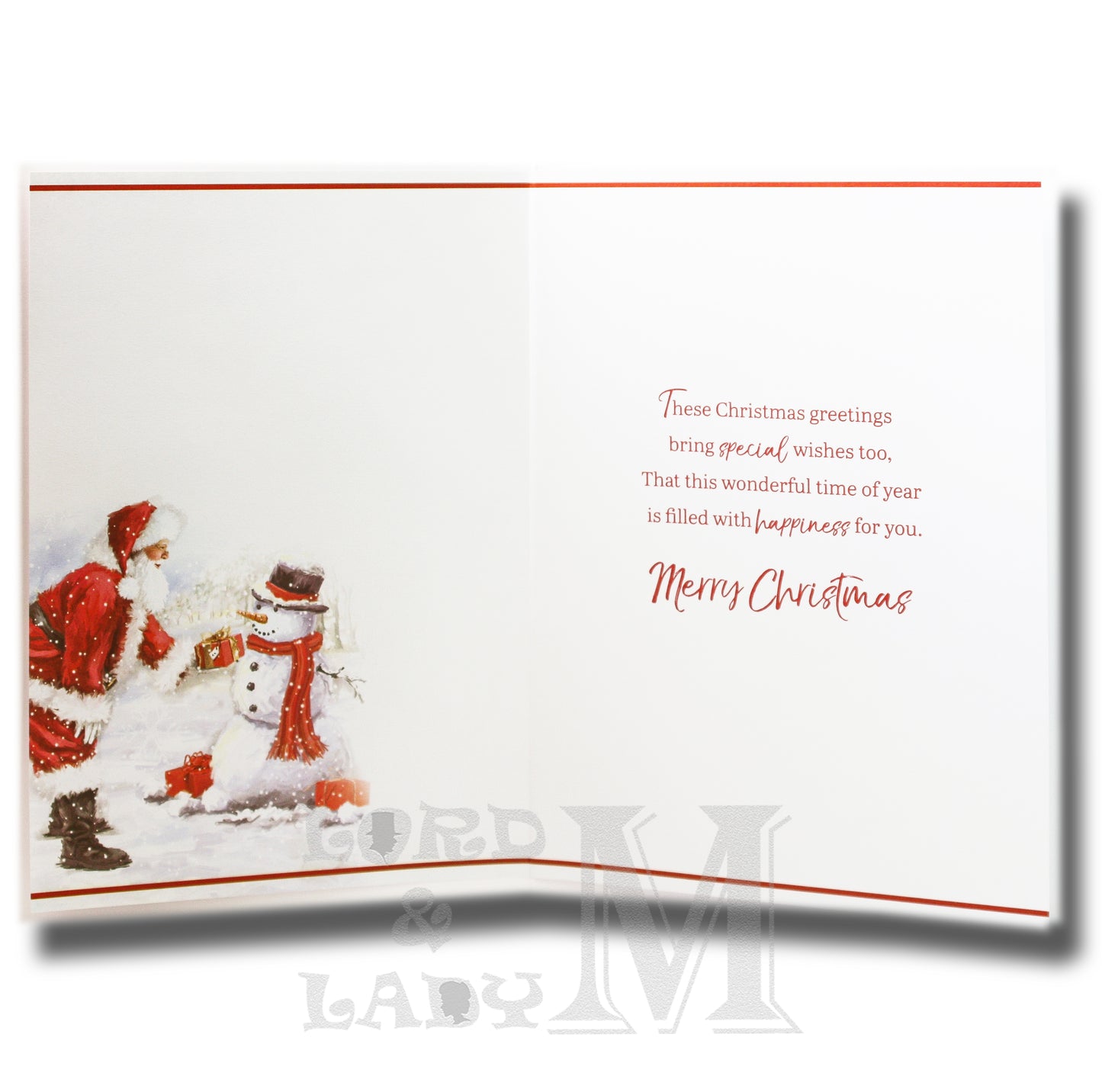 19cm - To A Very Special Godfather Christmas - BGC