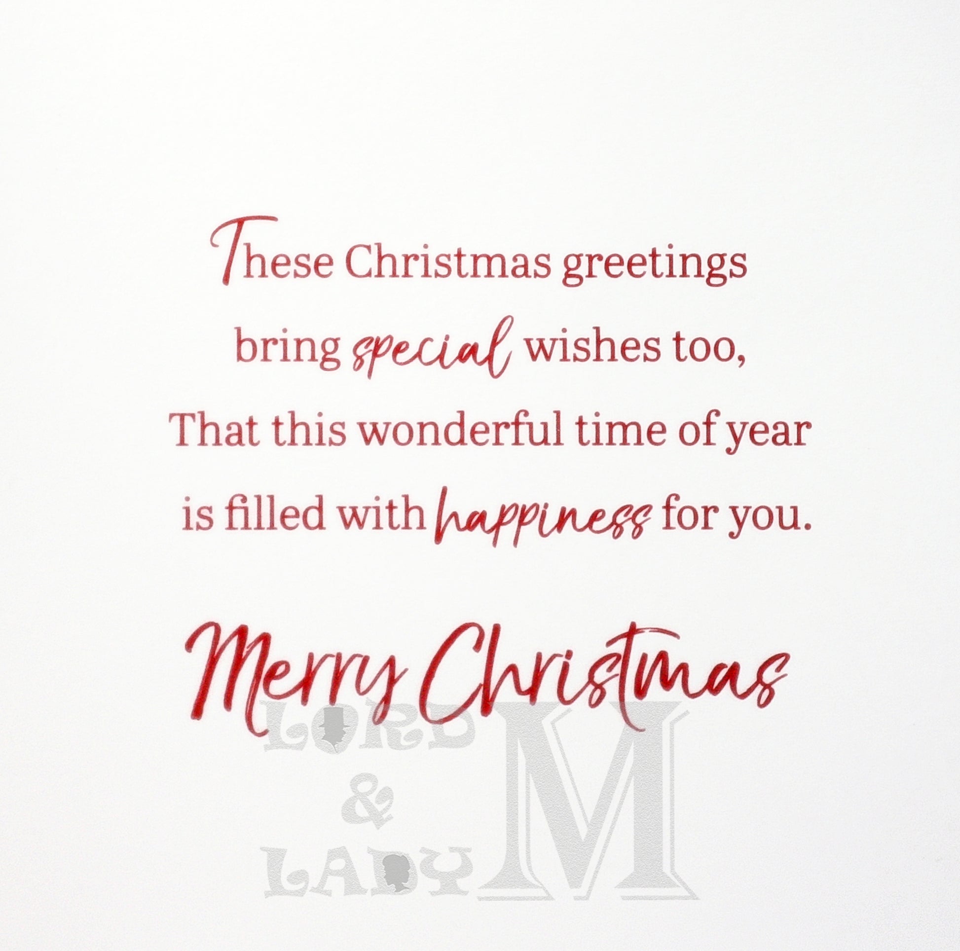 19cm - To A Very Special Godfather Christmas - BGC