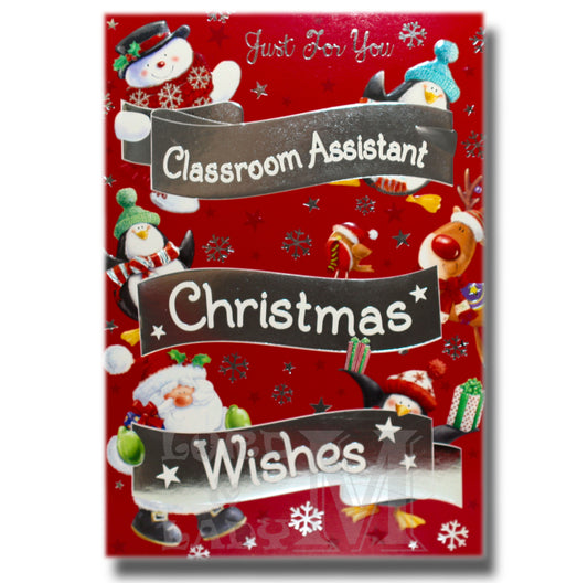 19cm - Just For You Classroom Assistant - Red - BG