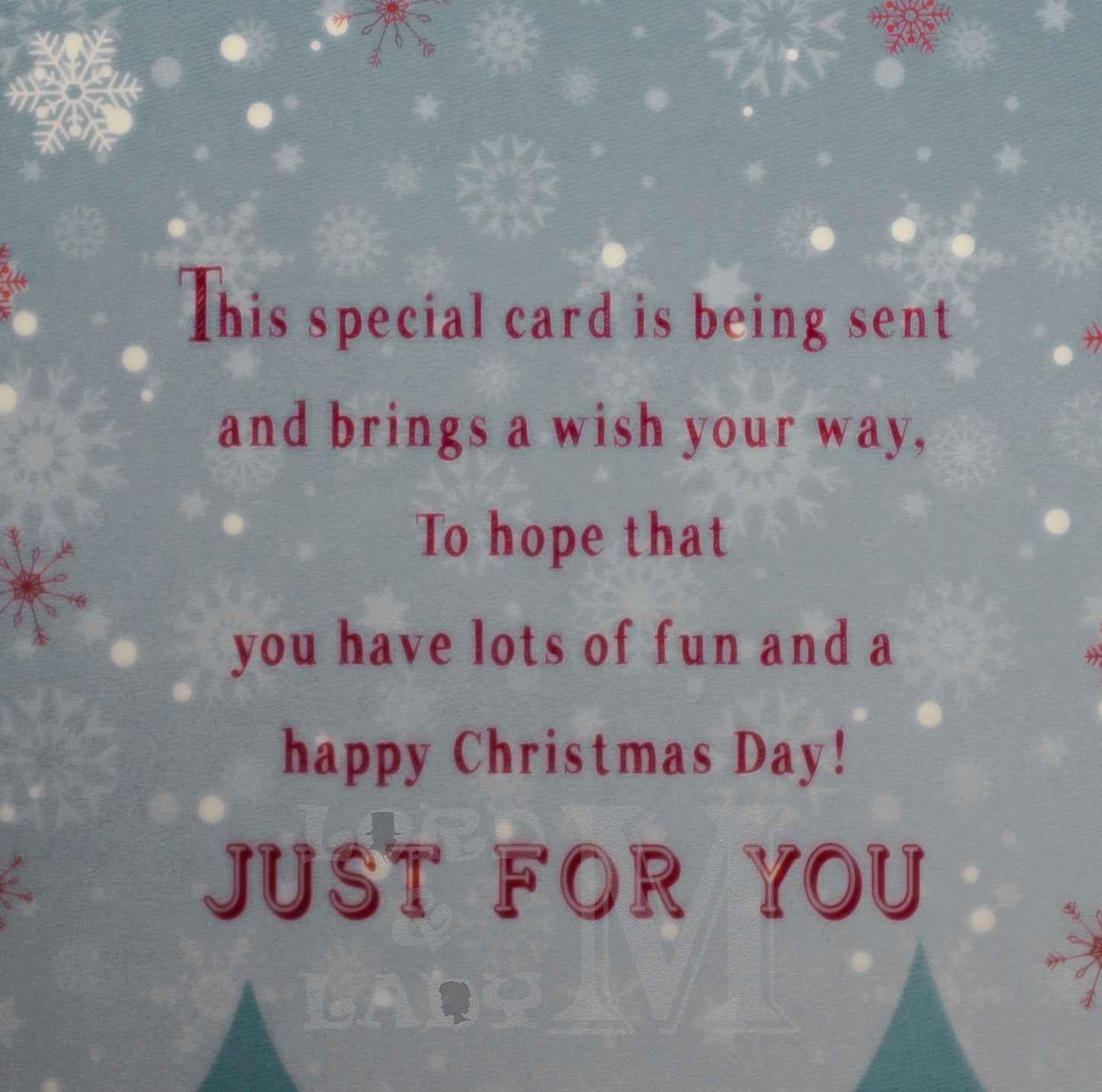 19cm - .. Classroom Assistant Christmas Wishes -BG