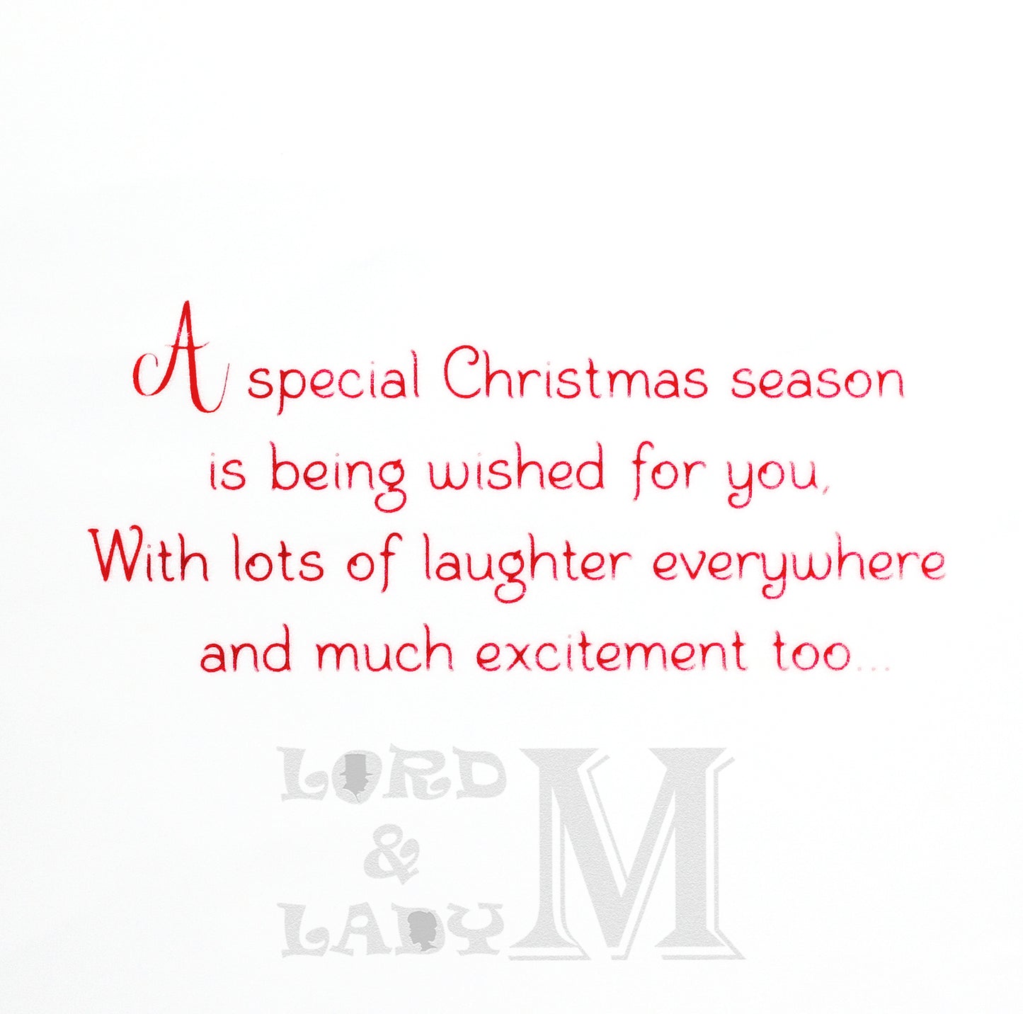 19cm - .. Classroom Assistant Happy Christmas -BGC