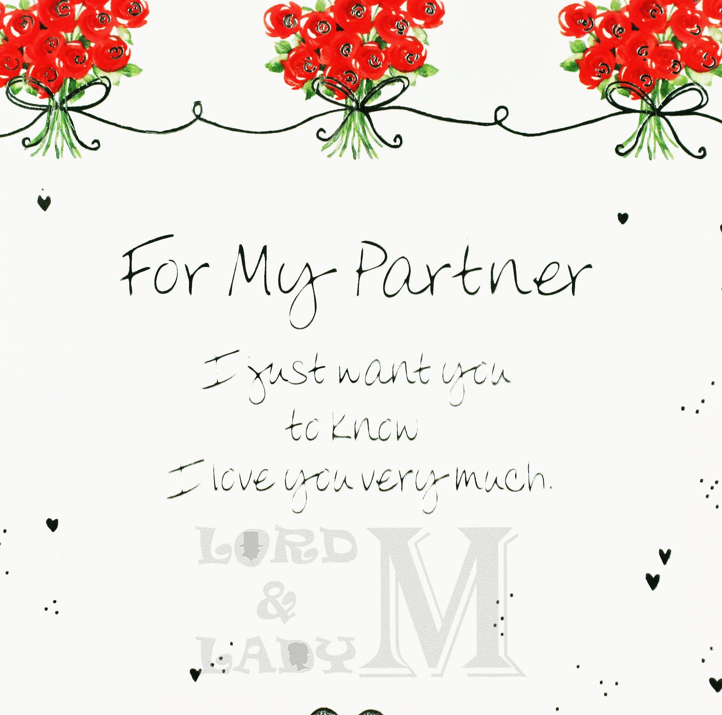 25cm - For My Partner I Just Want .. - Lge Let - E