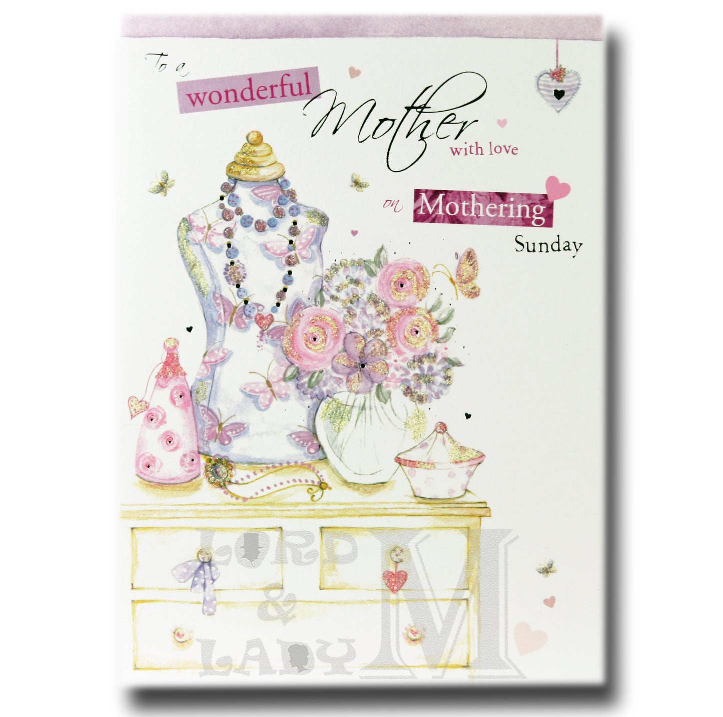 17cm - To A Wonderful Mother With Love On .. - OH