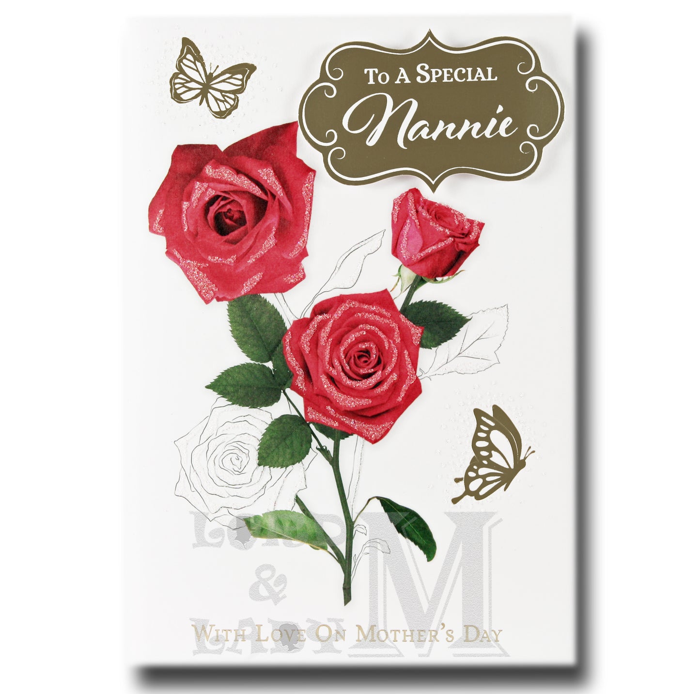 19cm - To A Special Nannie With Love On .. - BGC