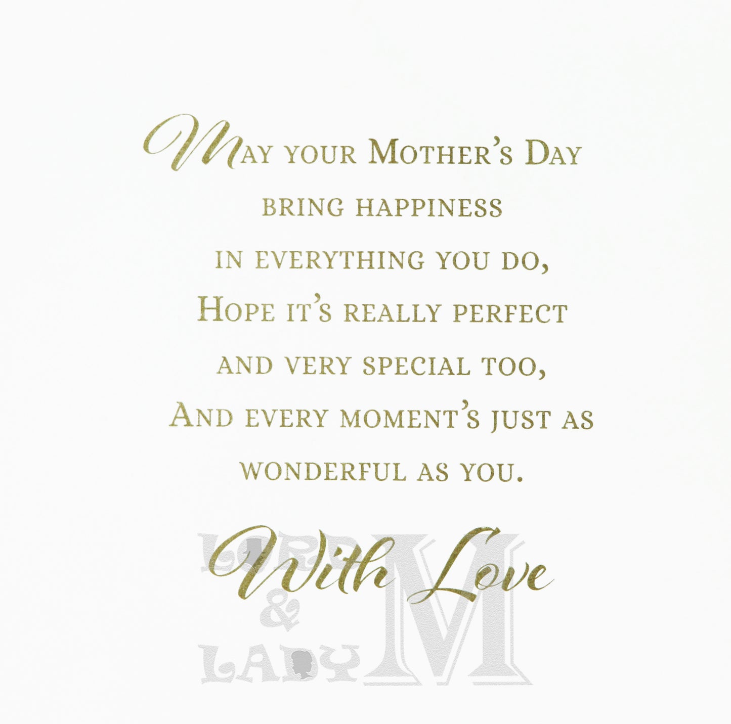 19cm - To A Special Nannie With Love On .. - BGC