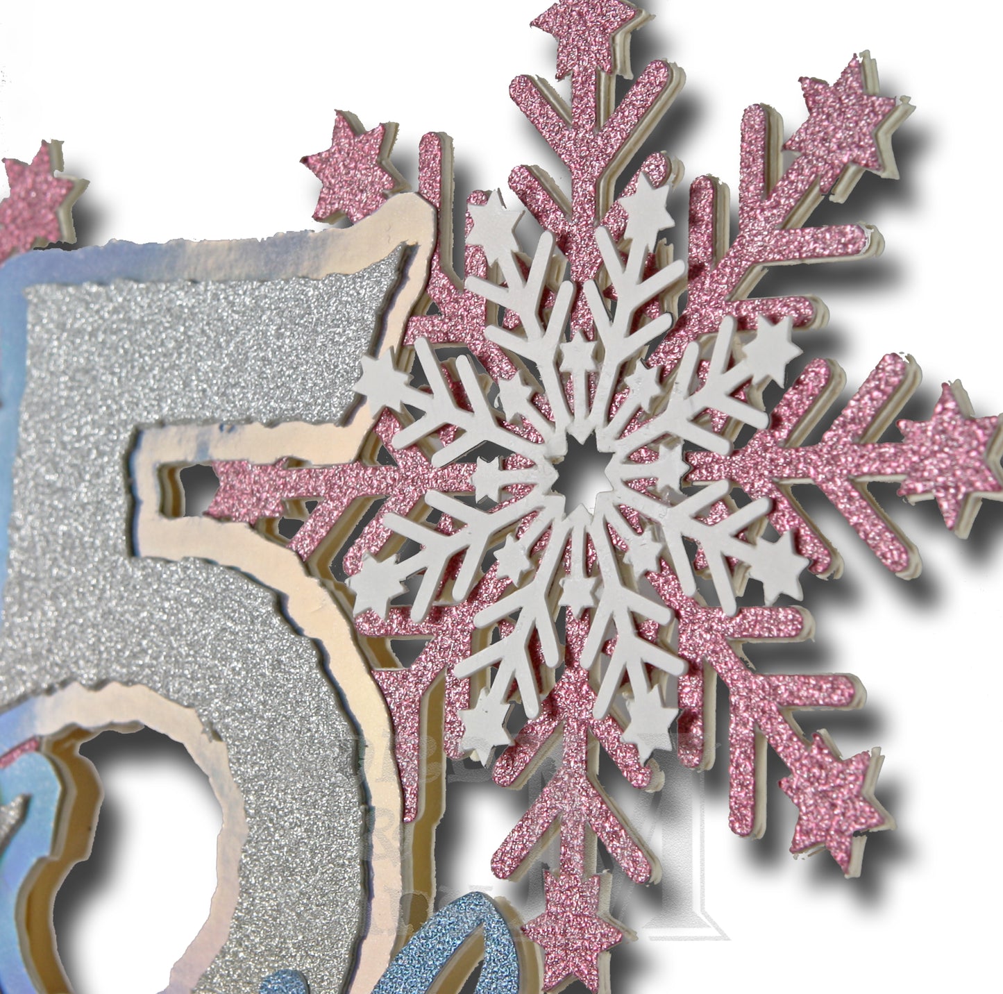 Ice Cold - Themed Personalised Cake Topper