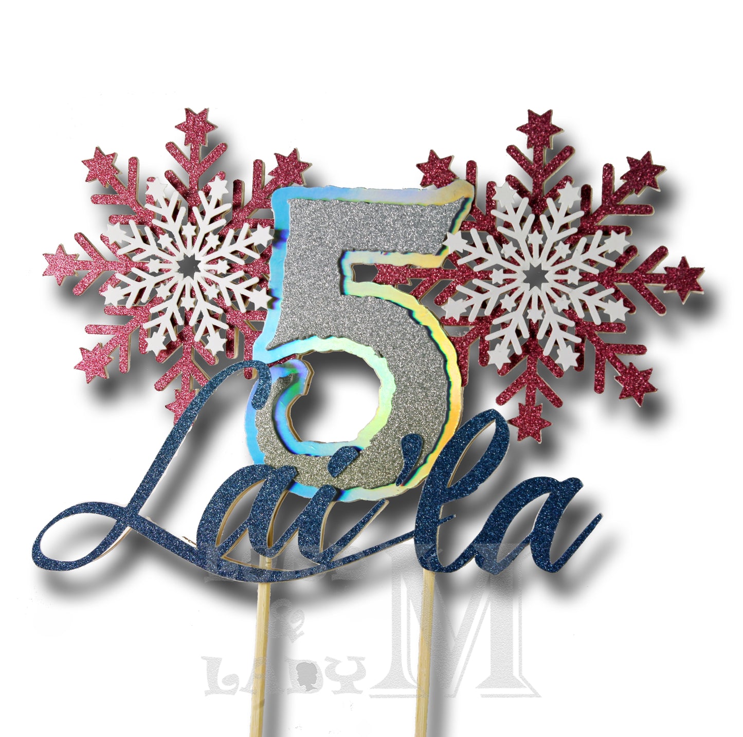 Ice Cold - Themed Personalised Cake Topper