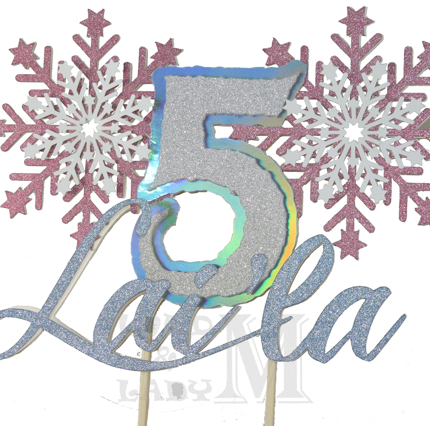 Ice Cold - Themed Personalised Cake Topper