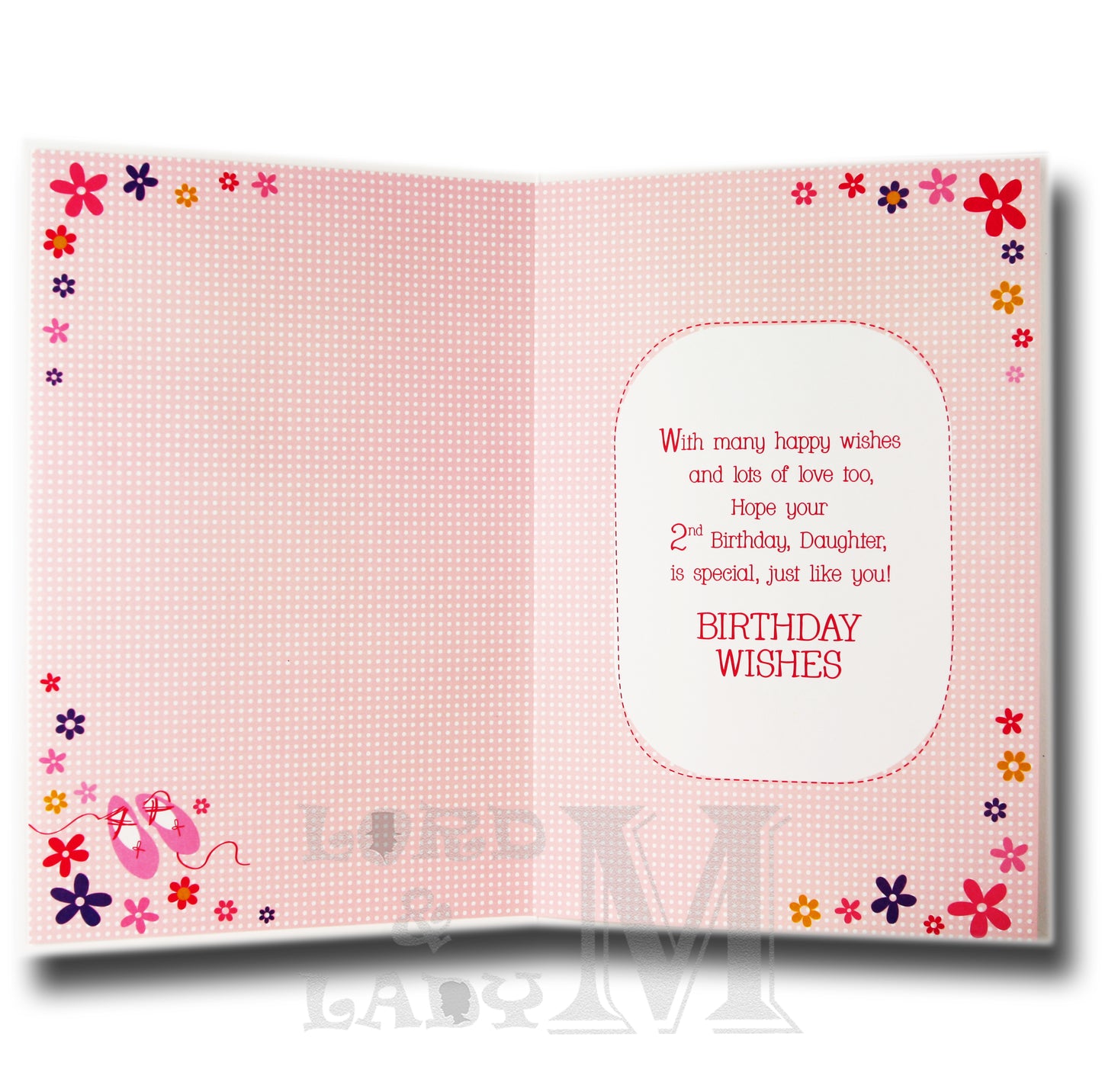 23cm - To A Special Daughter Happy 2nd .. - BGC