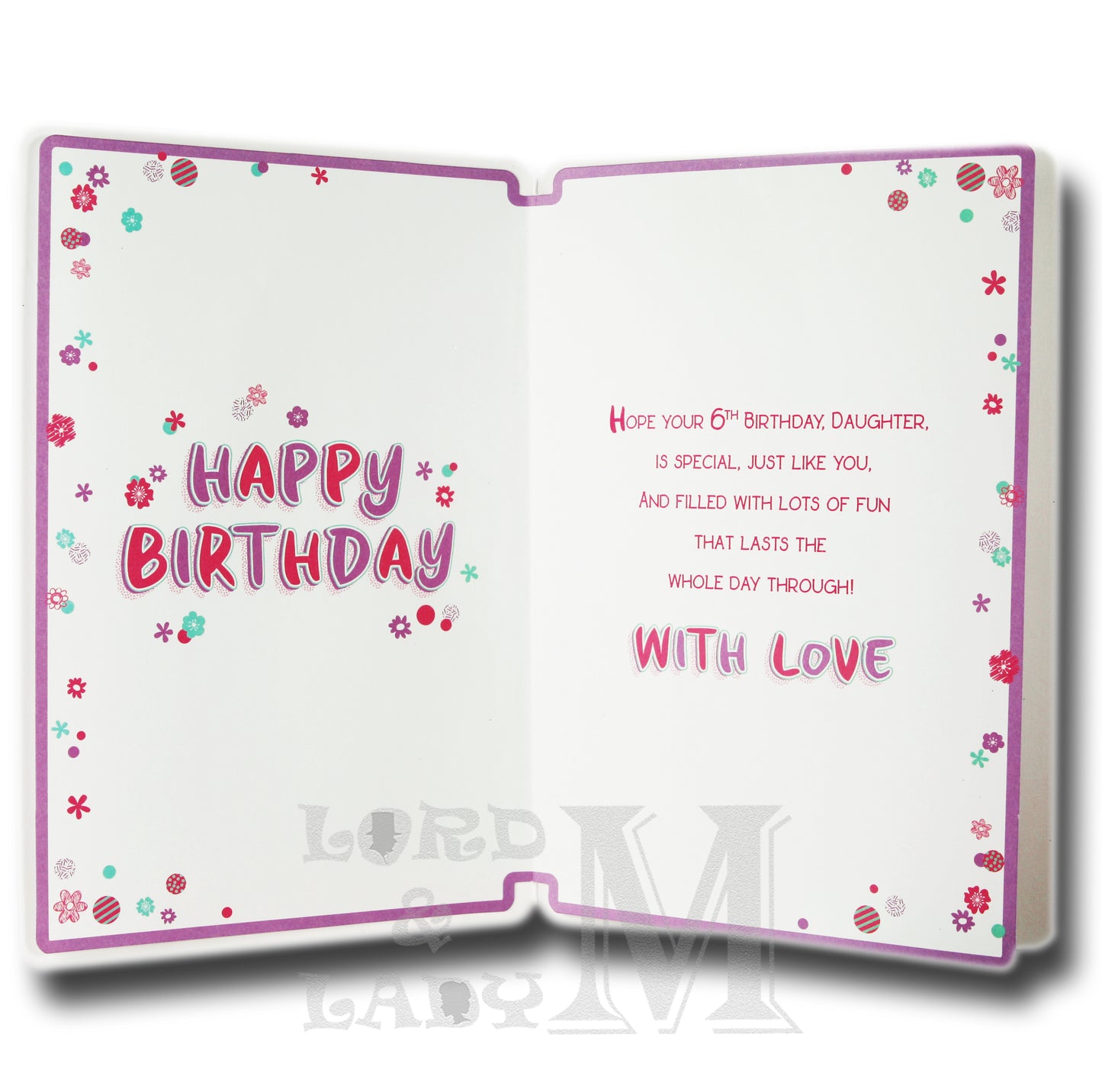 23cm - To A Very Special Daughter 6 - BGC