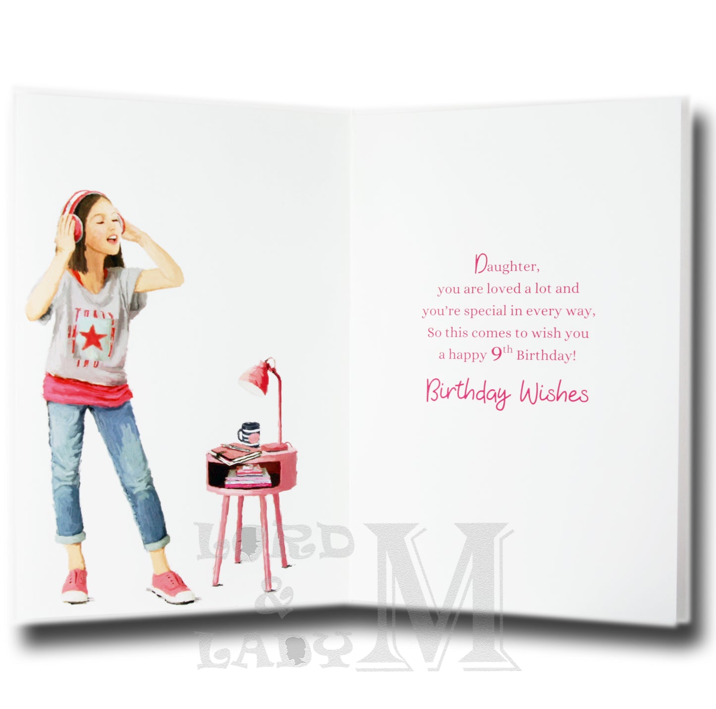 23cm - Happy Birthday To A Special Daughter 9 -BGC