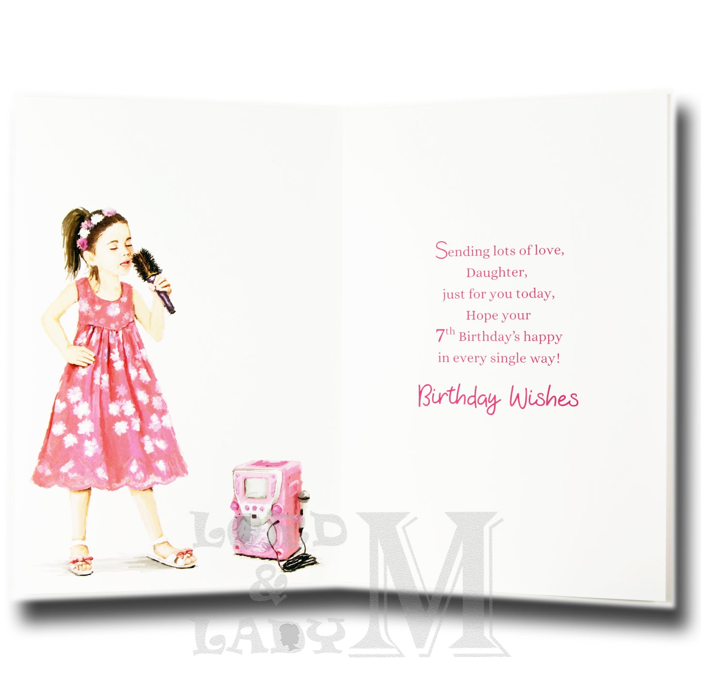 23cm - For A Special Daughter On Your Birthday -BG