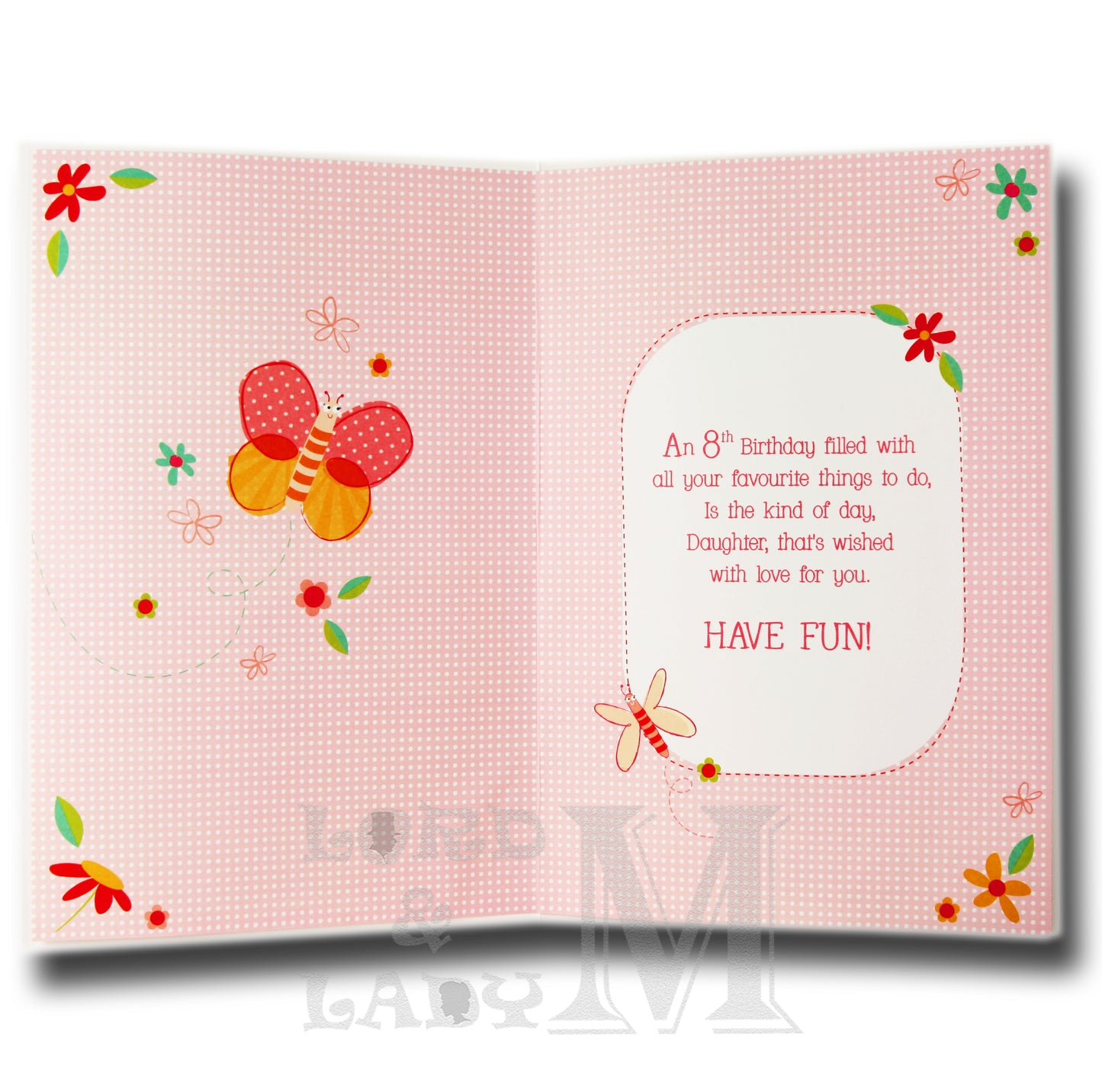 23cm - To A Special Daughter Happy 8th ... - BGC