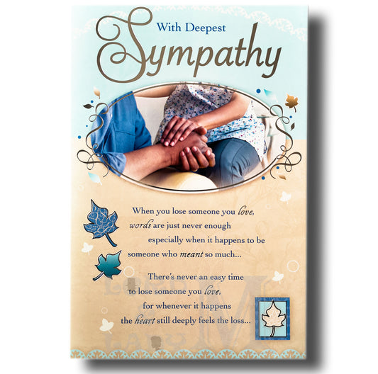 23cm - With Deepest Sympathy When You Love ... - E