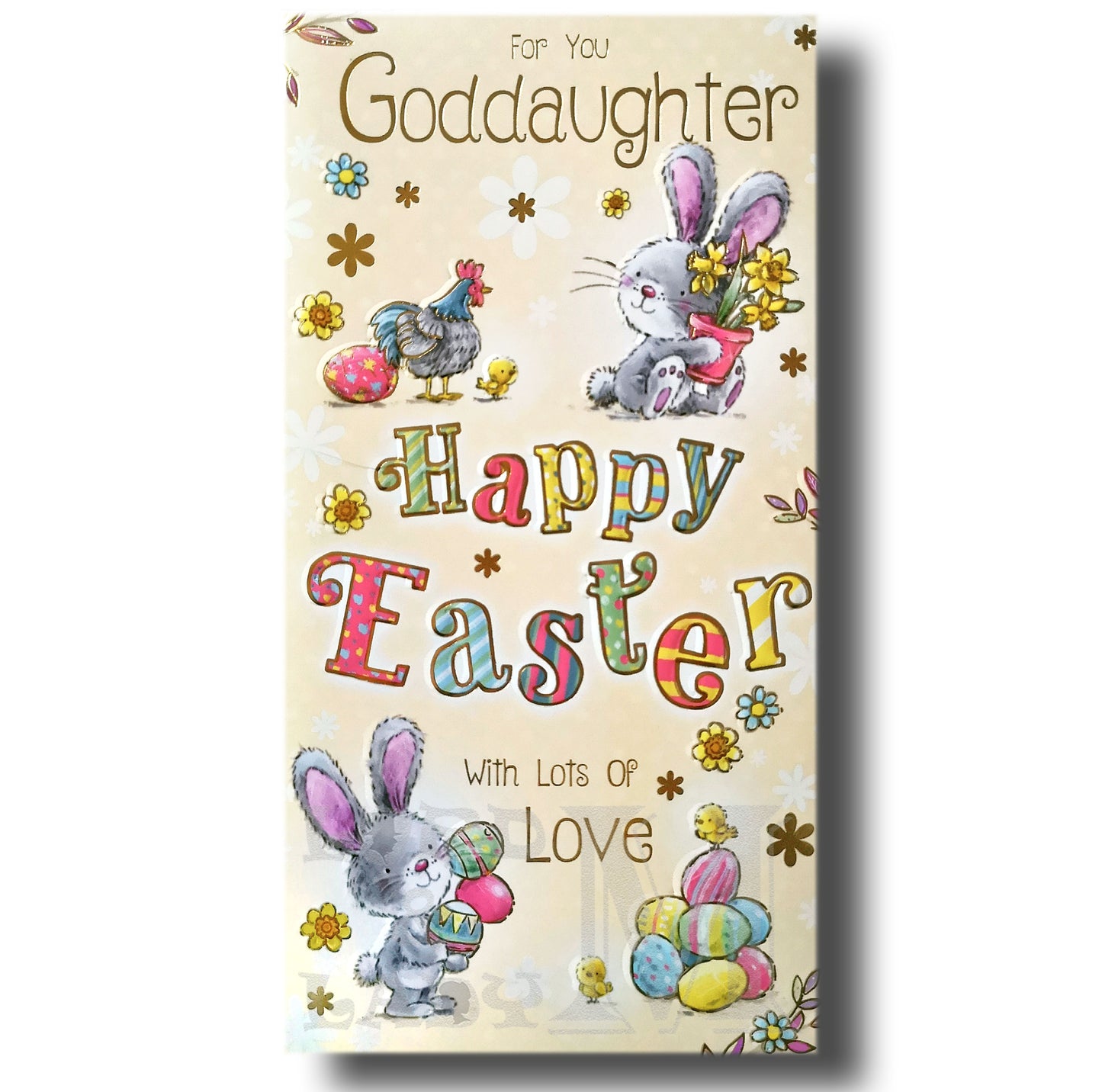 23cm - For You Goddaughter Happy Easter ... - JK