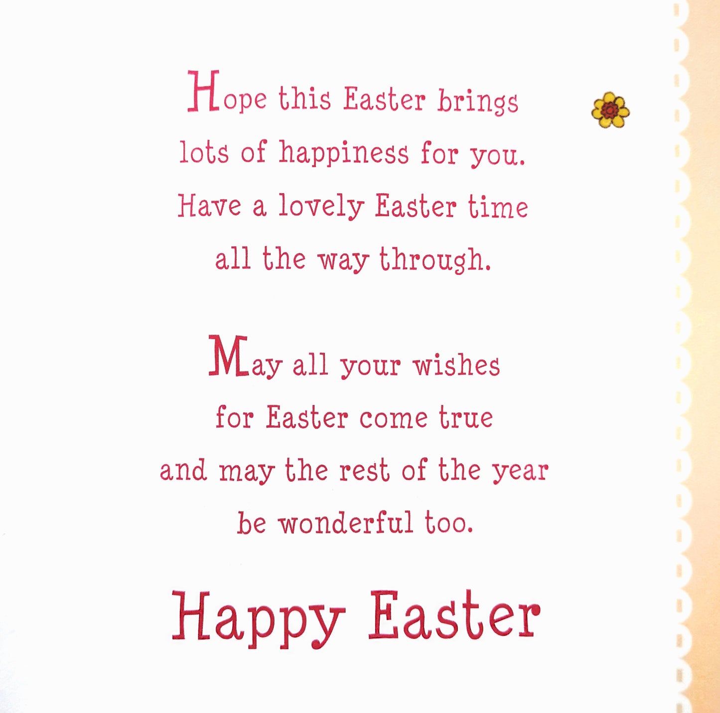 23cm - For You Goddaughter Happy Easter ... - JK