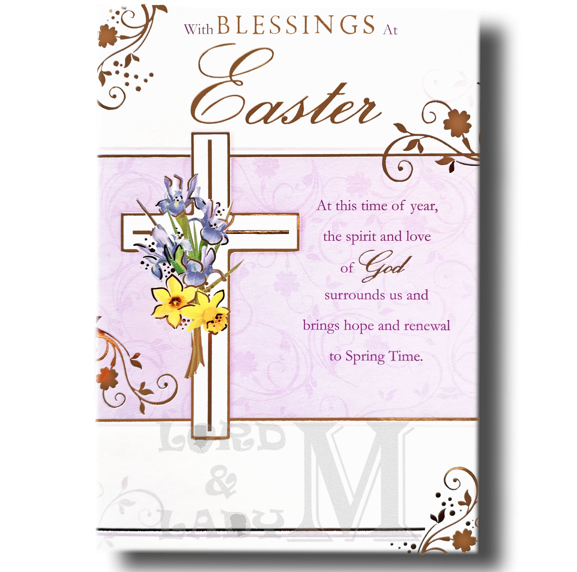 19cm - With Blessings At Easter At This Time - JK