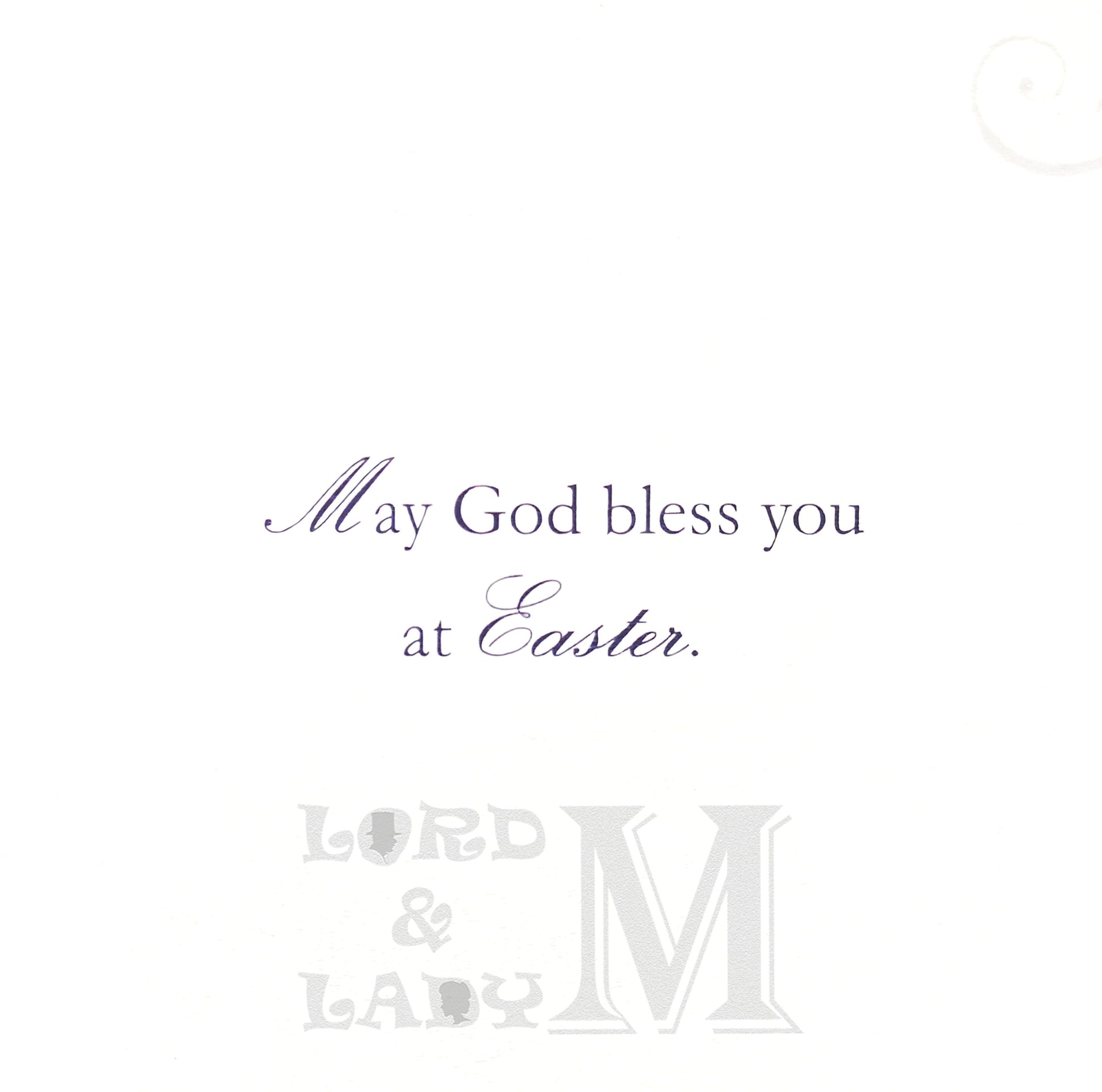 19cm - With Blessings At Easter At This Time - JK