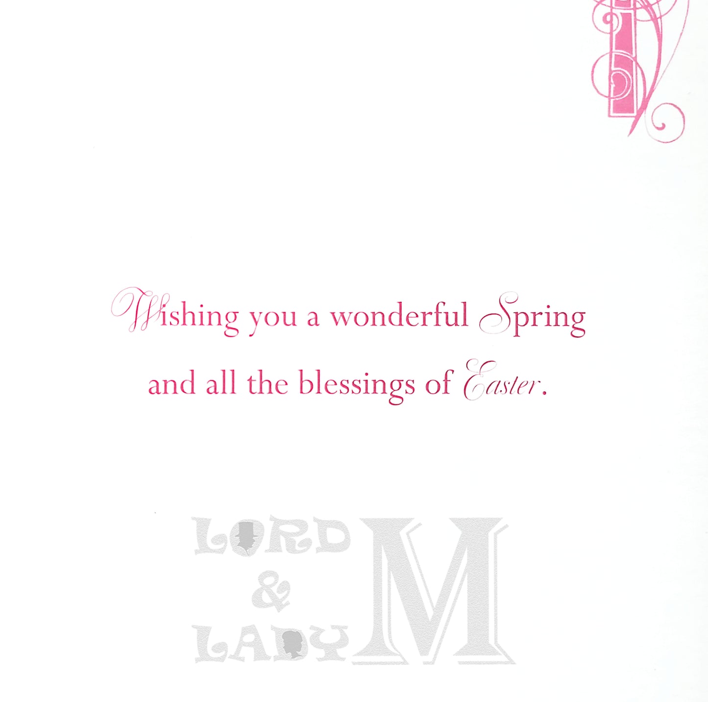 19cm - Easter Wishes - Tulips - JK