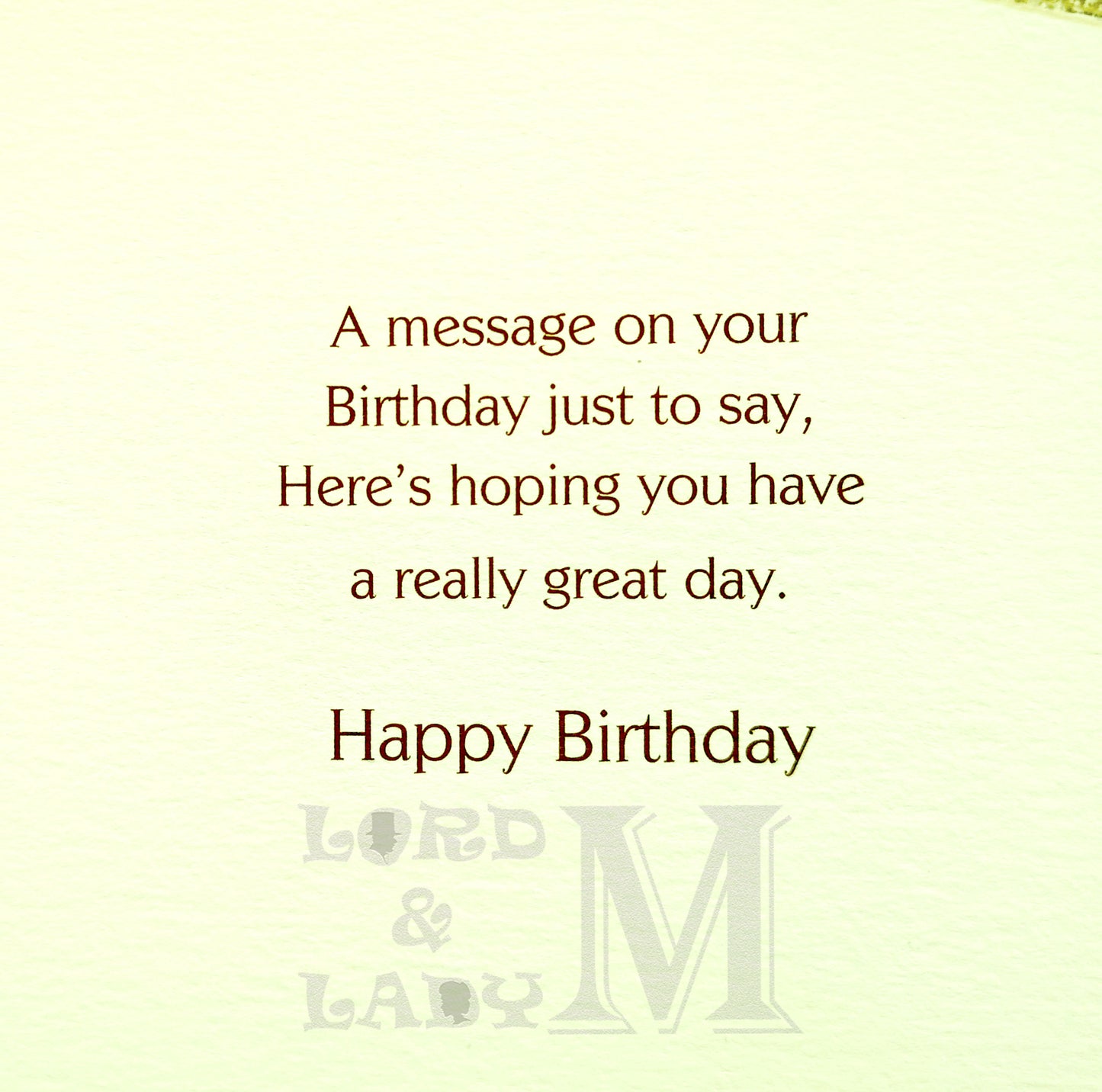 21cm - Hip Hip Hooray Happy Birthday - Tweed - E