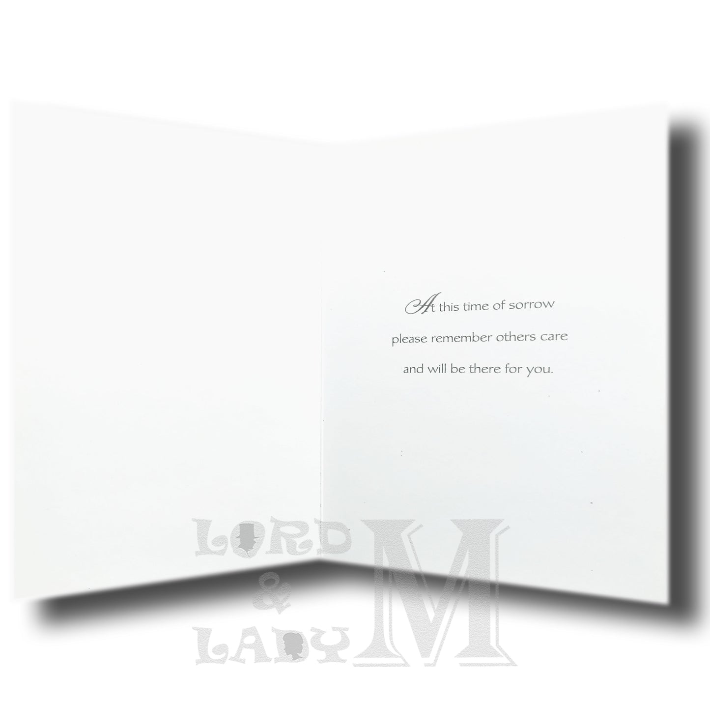 19cm - In Sympathy Hope This Message Of Sympathy - E
