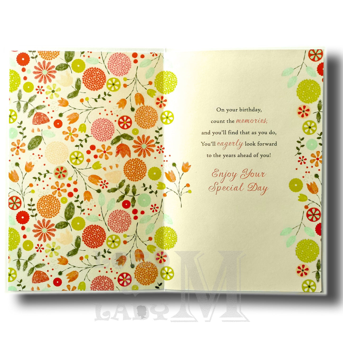 21cm - Have A Wonderful Birthday In A Garden, Count .. - E