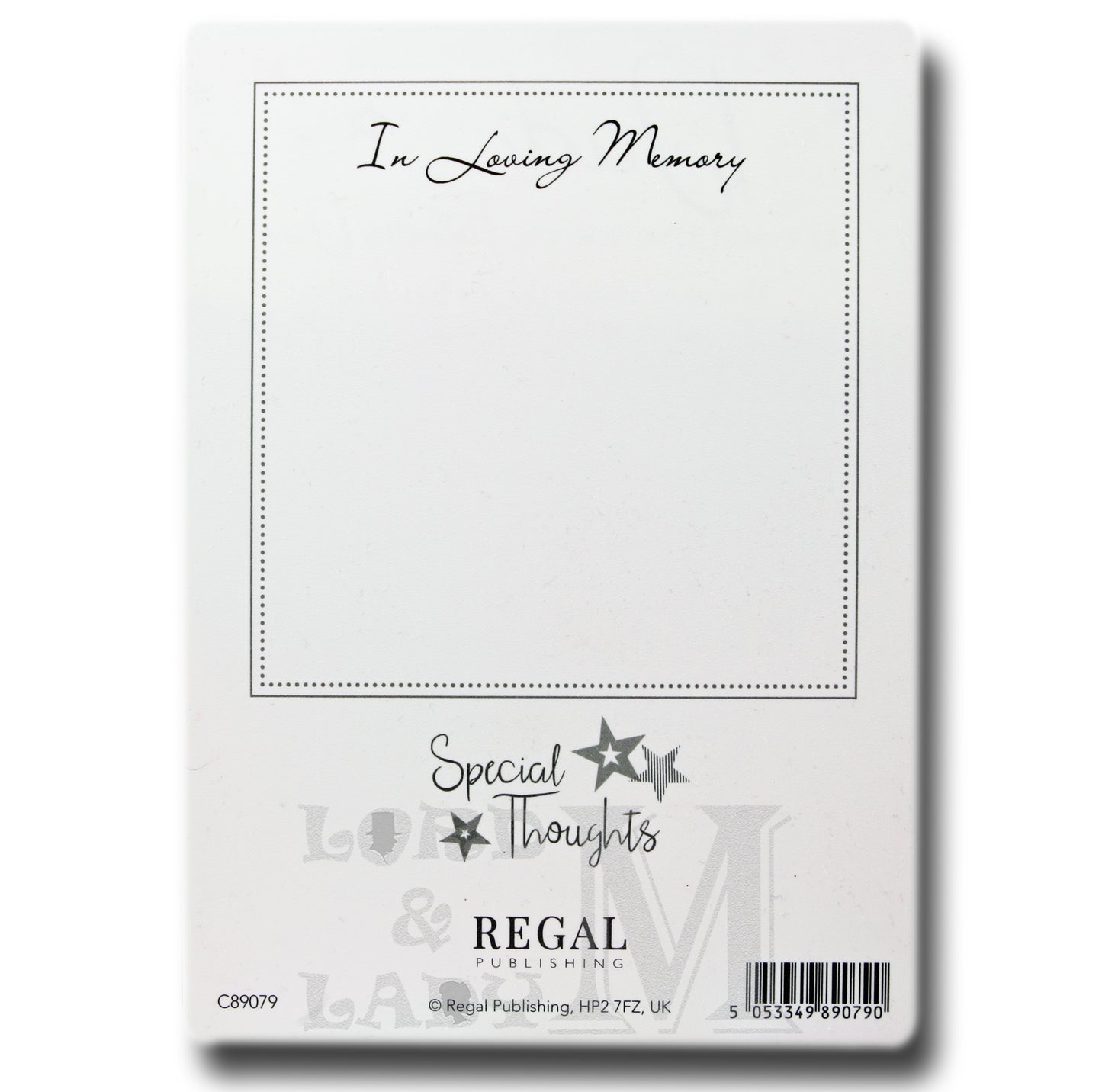 16cm - In Loving Memory Of A Special Dad - JK
