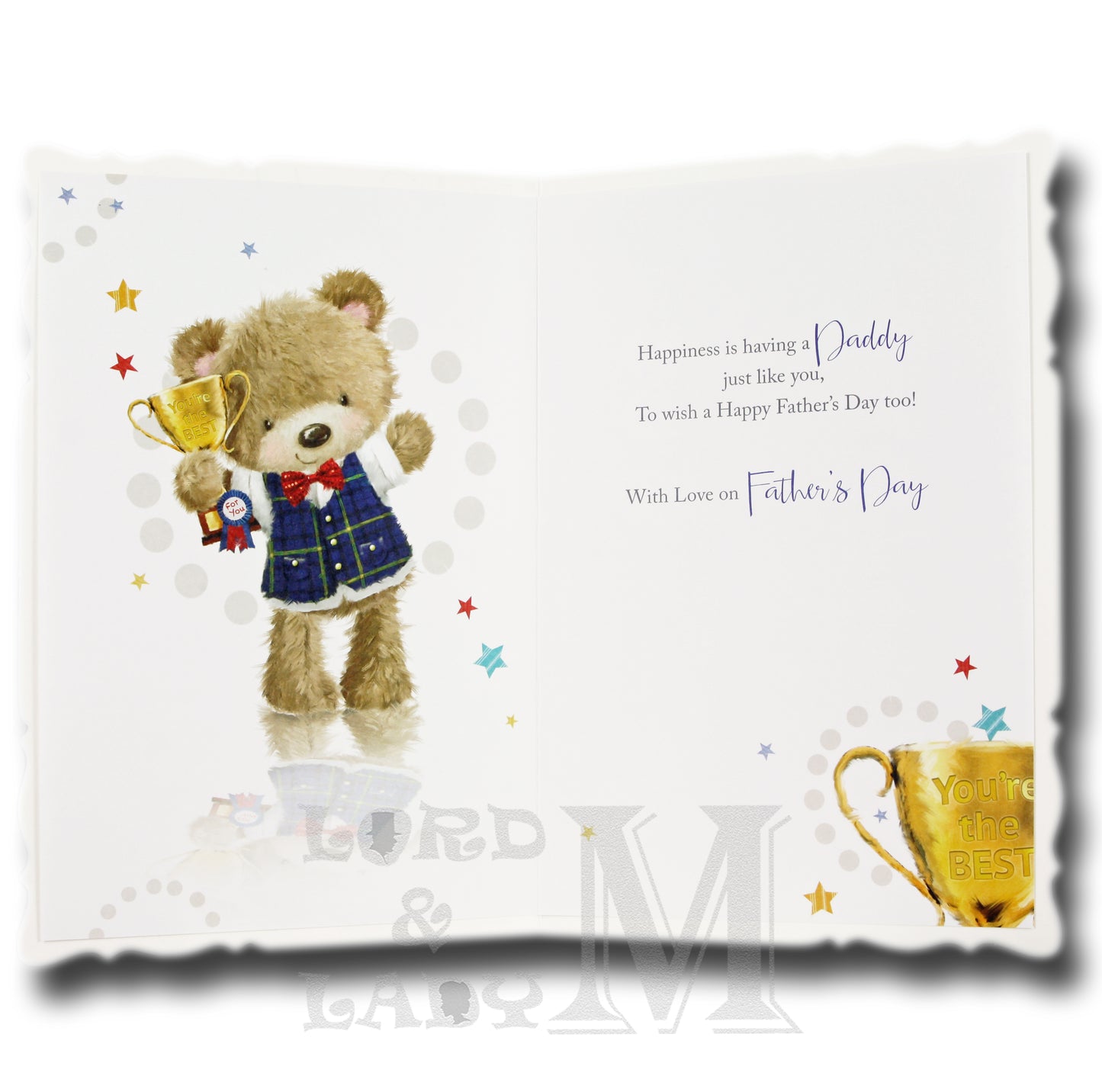 23cm - For A Great Daddy On Father's Day - JK