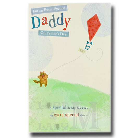 27cm - For An Extra-Special Daddy - Lge Let - JK
