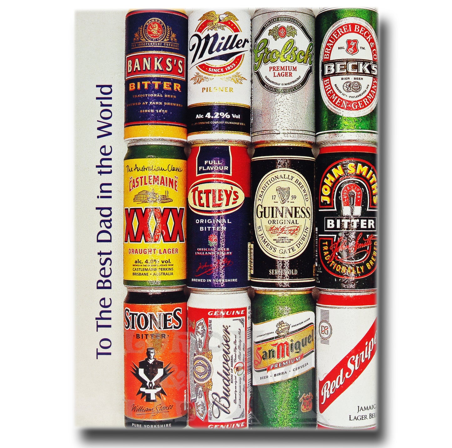 17cm - To The Best Dad In the World - Lager - OH