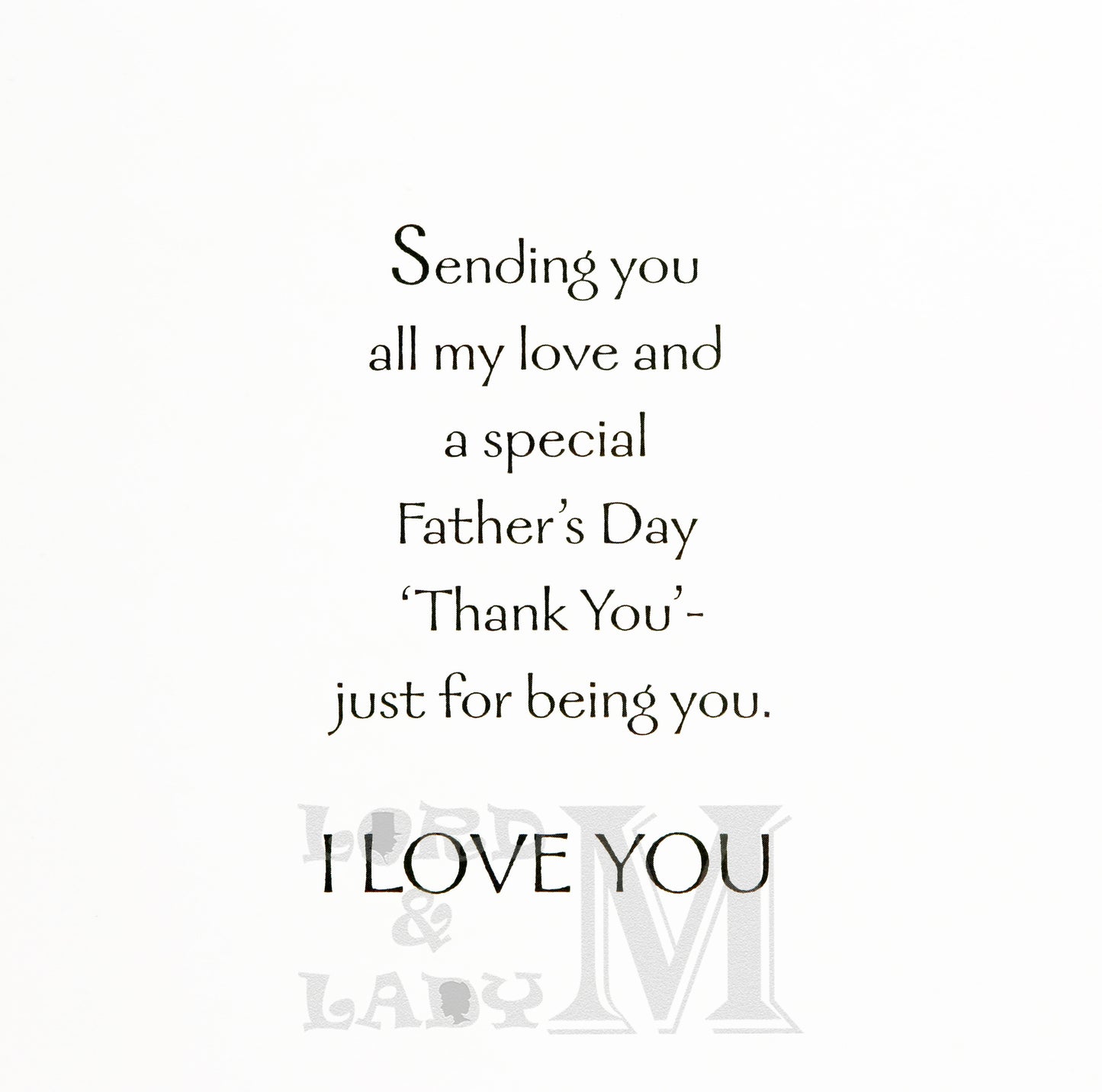 19cm - Happy Father's Day Husband - Suit - DGC