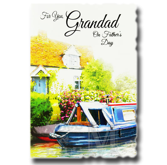 19cm - For You, Grandad - House Barge - DGC