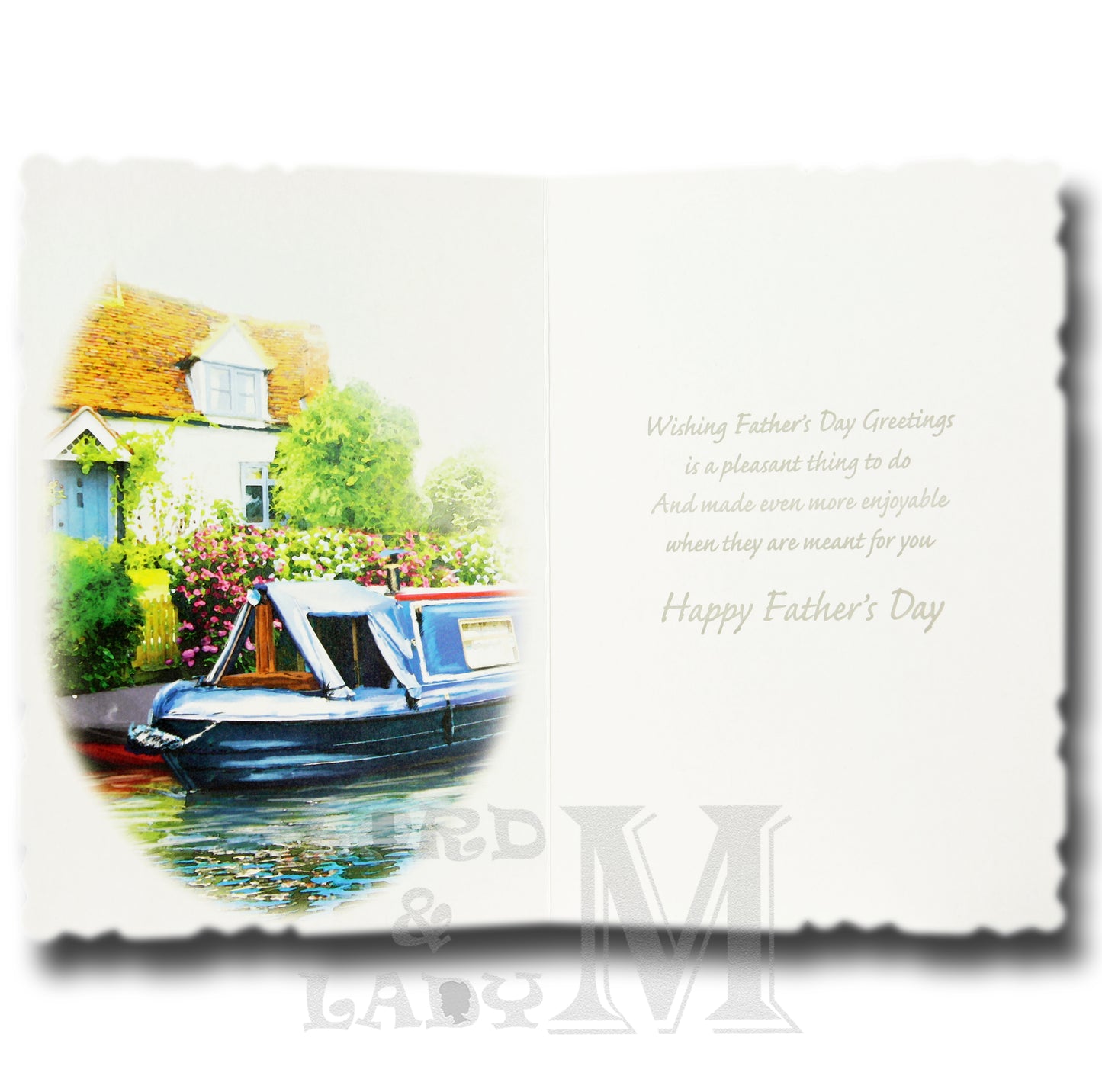 19cm - For You, Grandad - House Barge - DGC