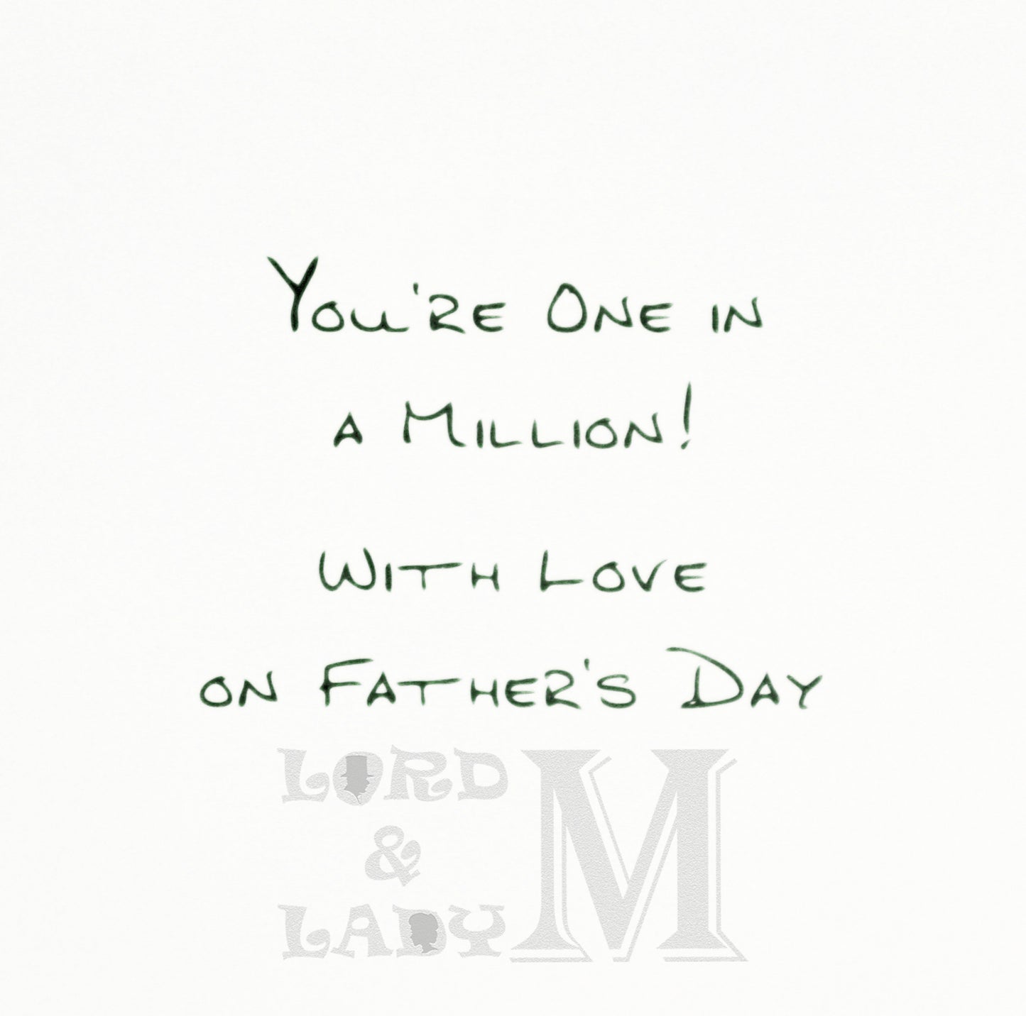 20cm - To Daddy On Father's Day - Blue - DGC