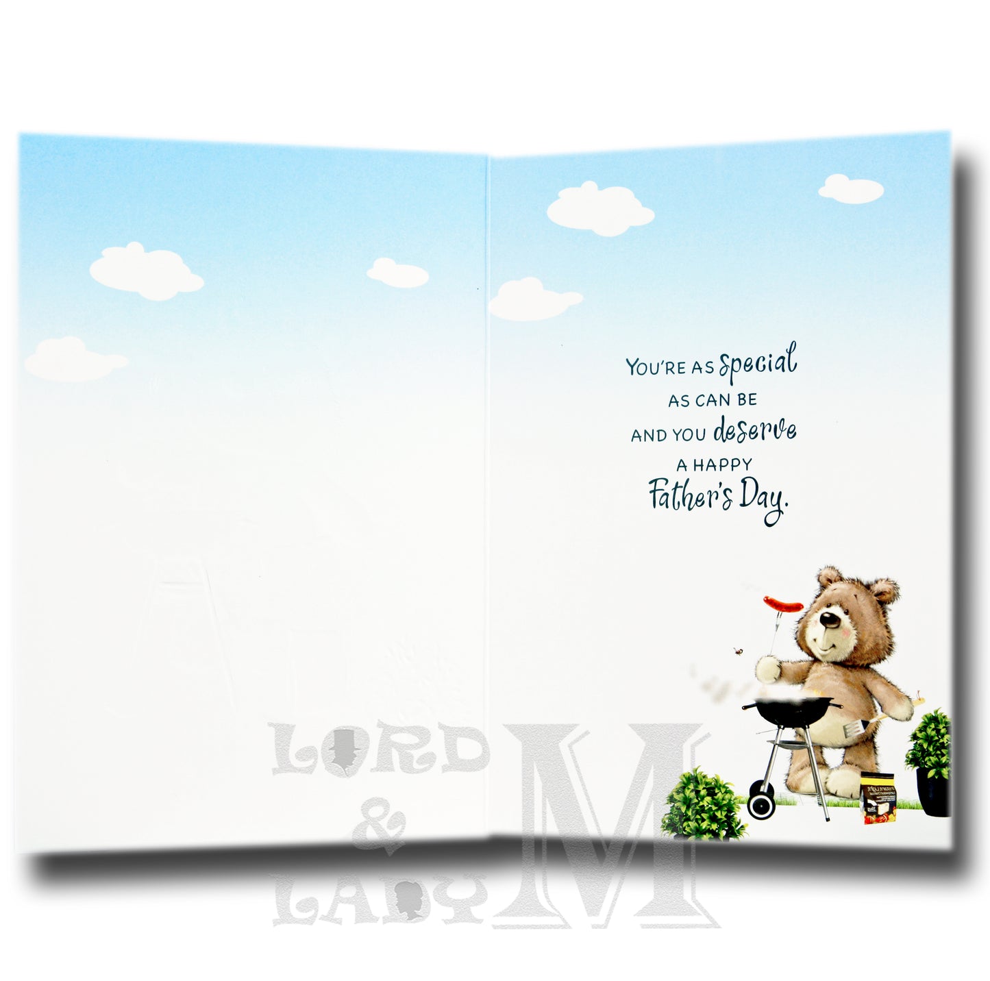 19cm - You're Like A Dad To Me - Bear BBQ - GH