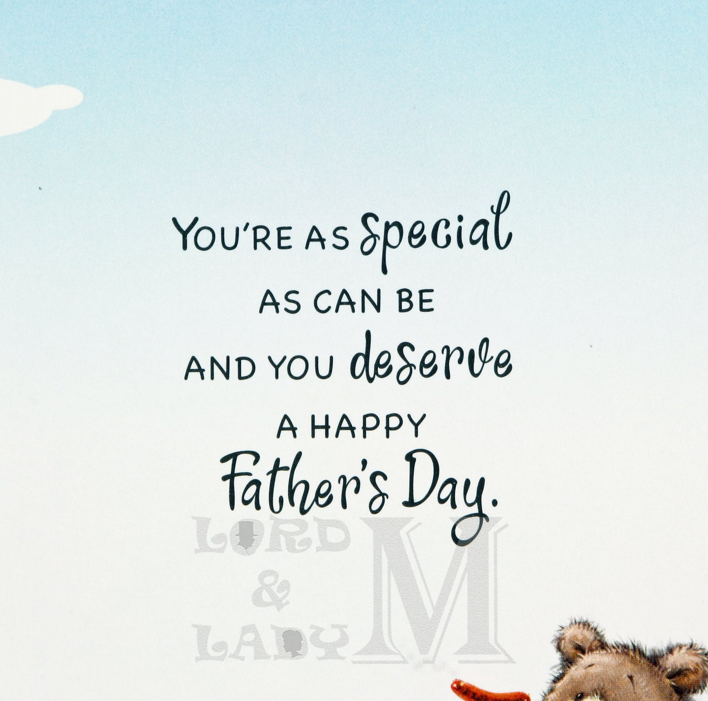 19cm - You're Like A Dad To Me - Bear BBQ - GH